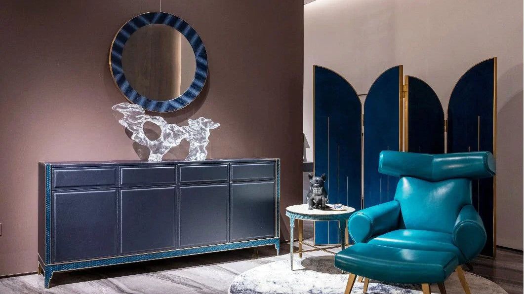 Art Deco Armchair: Sculptural Comfort for Modern Salons - RITONG HOME Furnishing