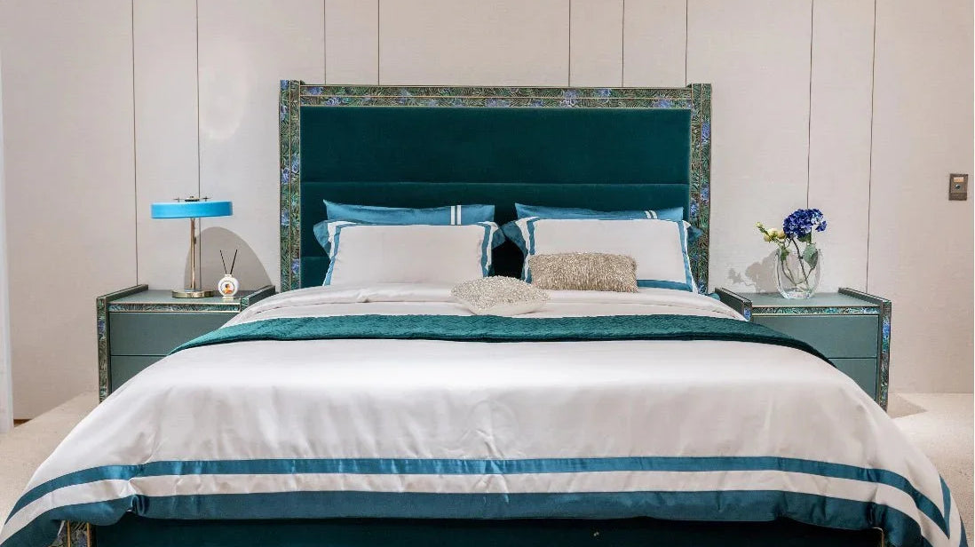 Art Deco Bed | Centerpiece of Luxury Bedroom Furniture - RITONG HOME Furnishing