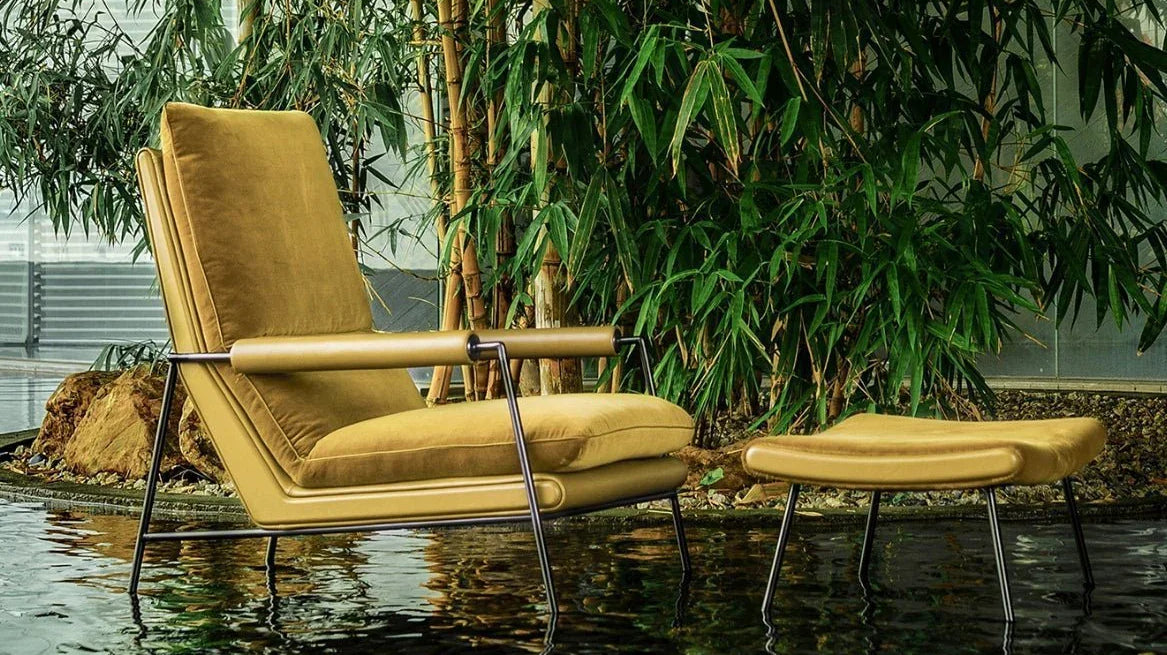 Art Deco Chair MA-2986: Luxury Comfort for Bedroom & Garden - RITONG HOME Furnishing