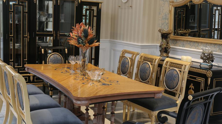 French Armchair: Custom Elegant Dining Chairs by Ritong Furnishing - RITONG HOME Furnishing