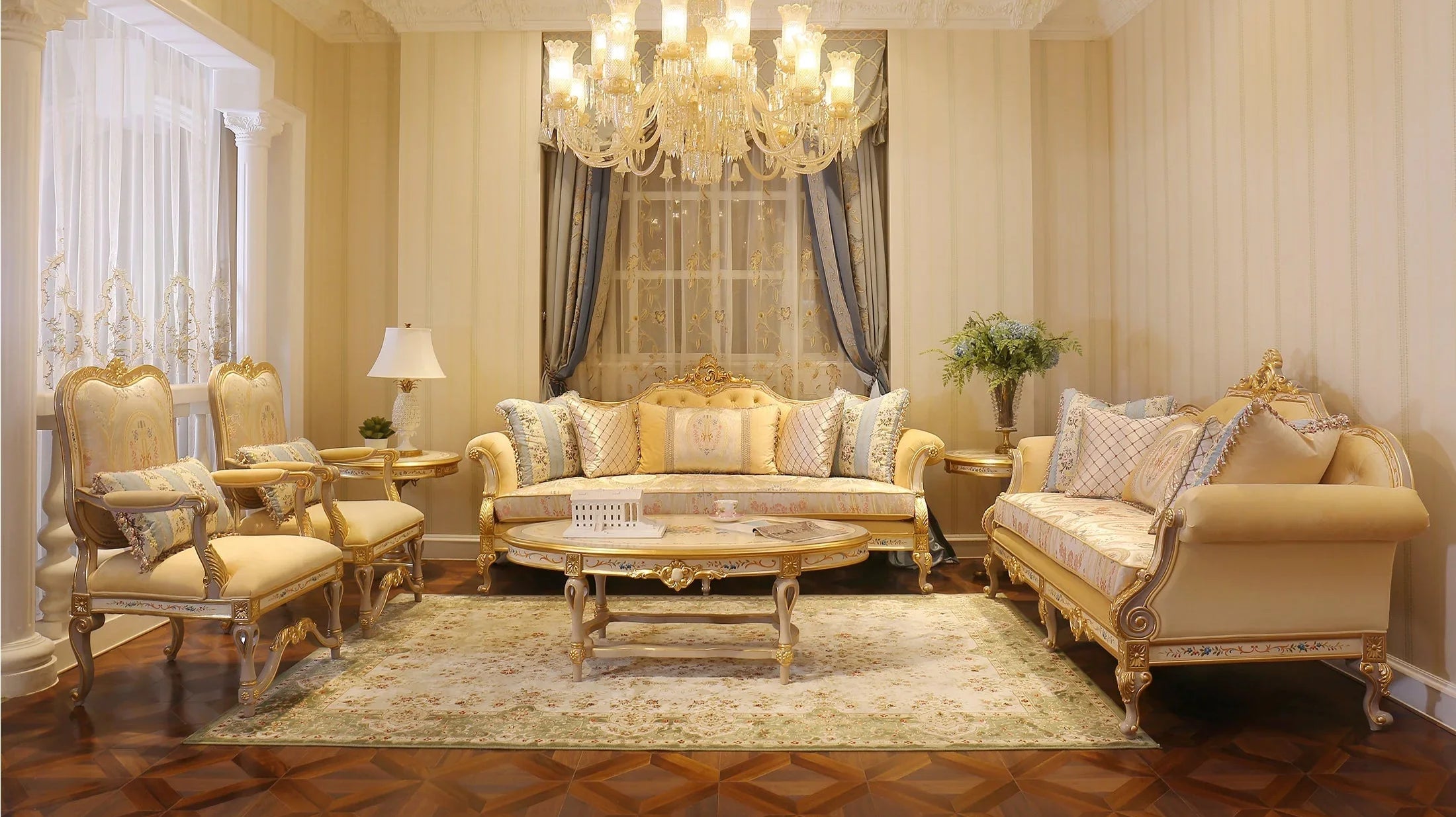 Furniture and Living Room Harmony with a French Touch - RITONG HOME Furnishing