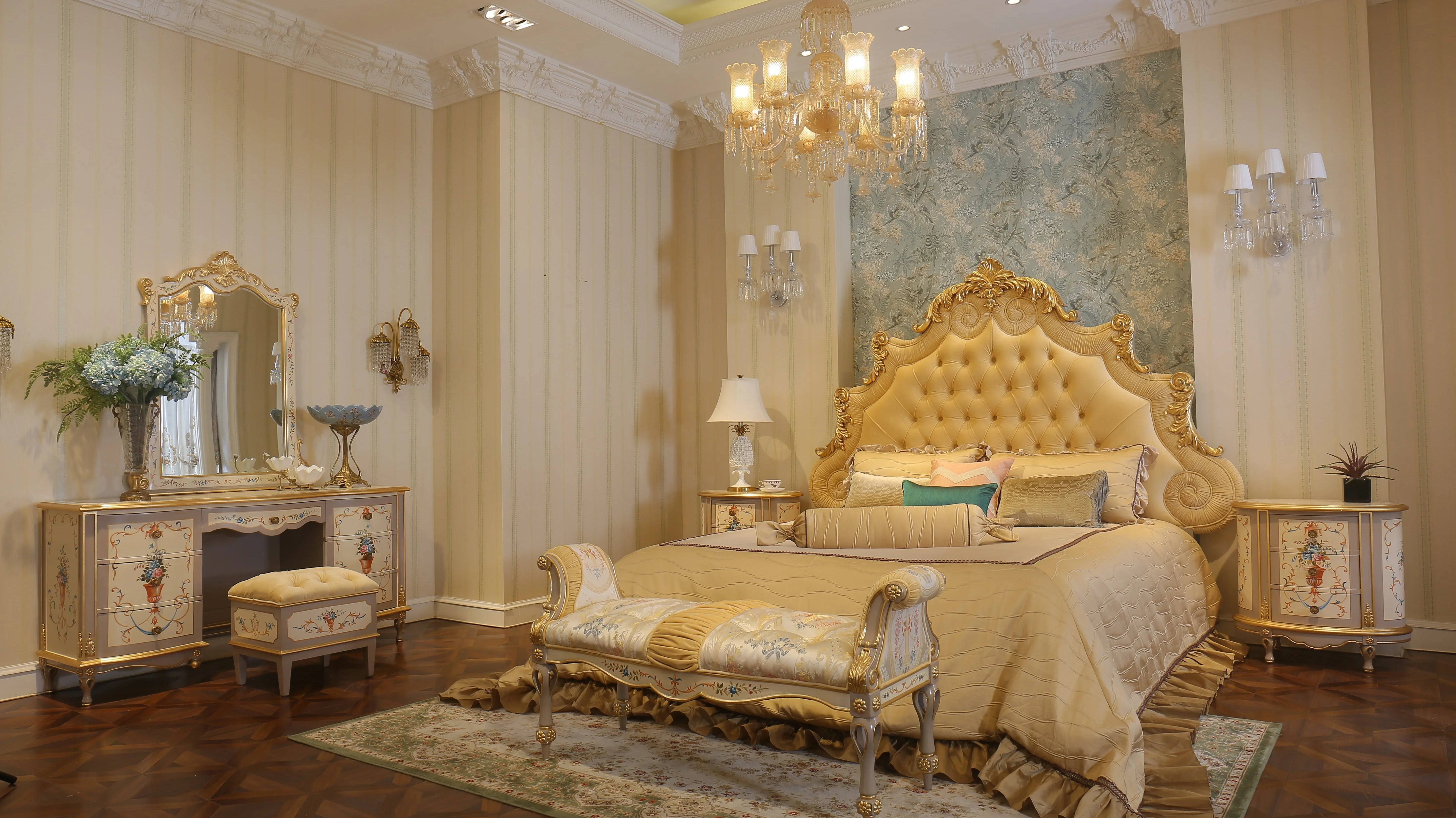 Luxury Bedroom Furniture Sets with French Elegance - RITONG HOME Furnishing