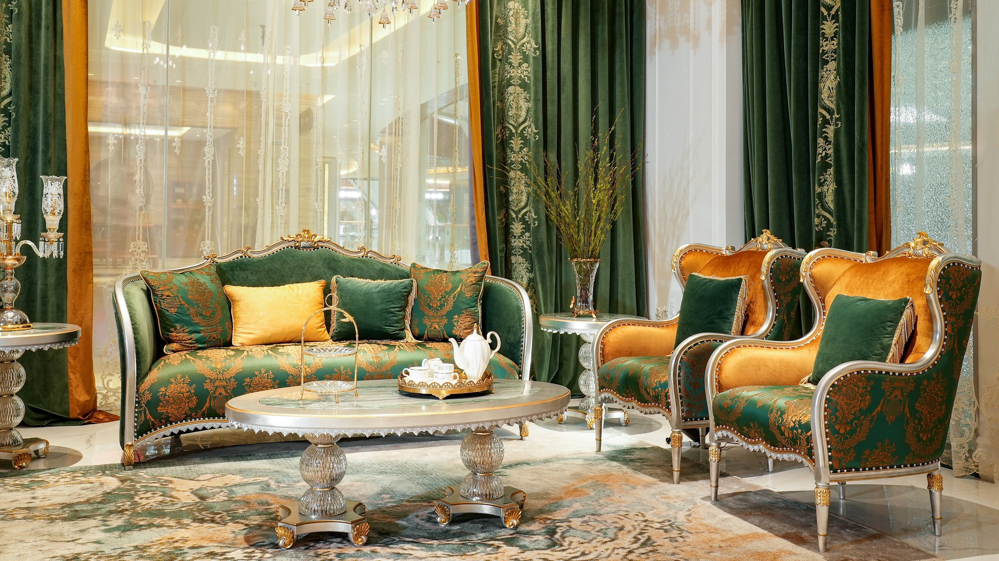 Luxury French Furniture Set: A Unified Retreat of Opulence - RITONG HOME Furnishing