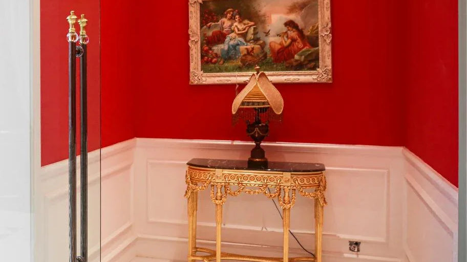 Marble Top Console Table: French Furniture Table Console by Ritong Furnishing - RITONG HOME Furnishing