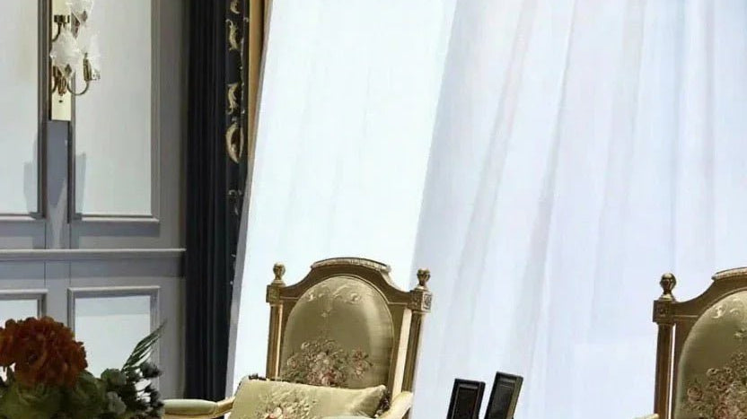 Ritong Furnishing's Luxury Living Room Set: Designing the Perfect Villa Reception Room - RITONG HOME Furnishing