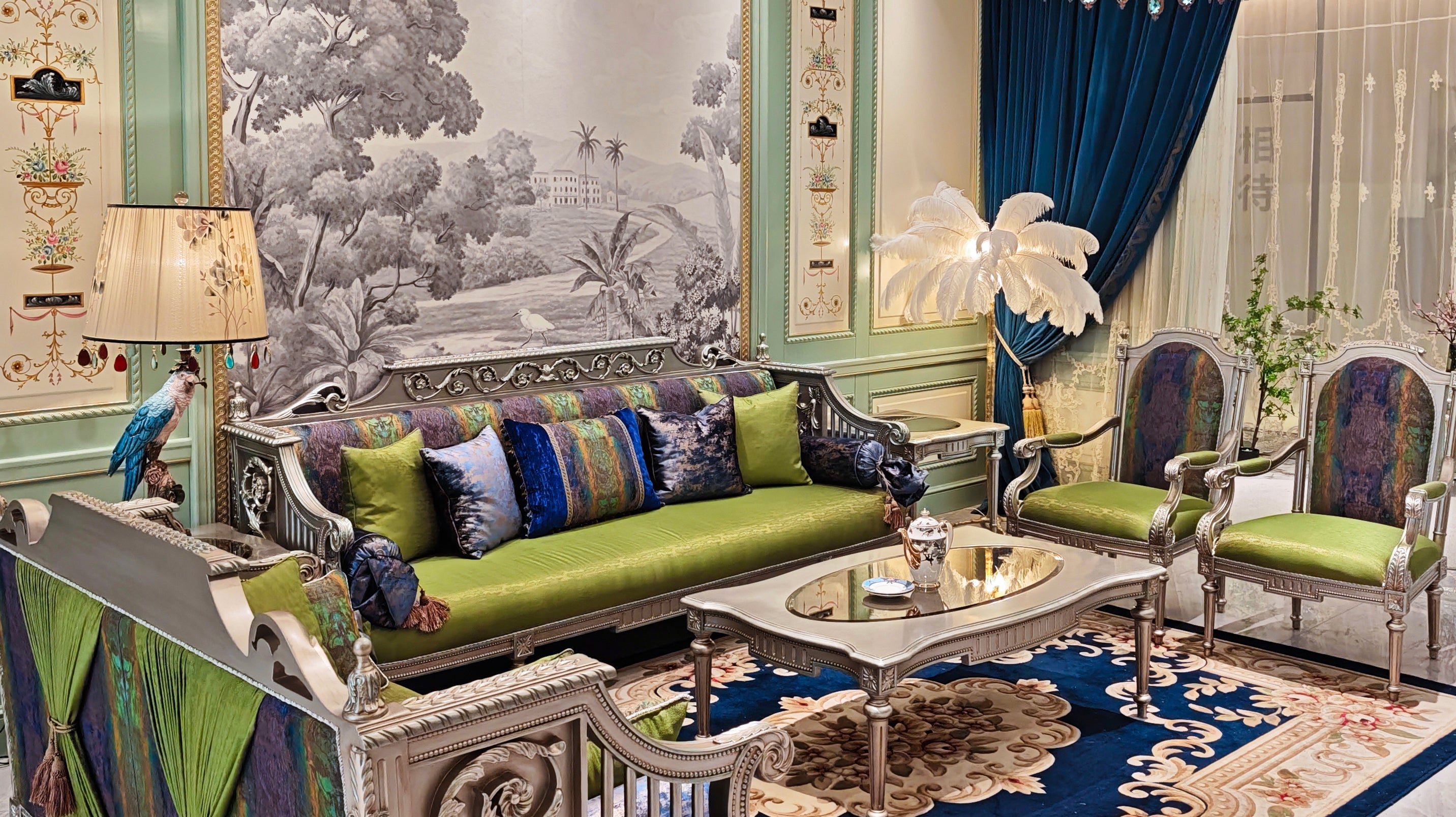 Traditional Sofa: Classic Living Room Furniture & High End French Sofa - RITONG HOME Furnishing