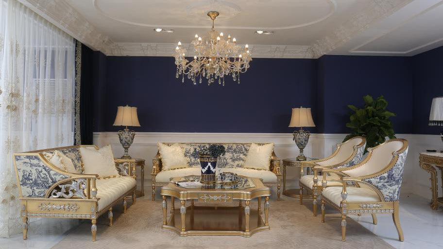 White Sofa: French Couch for Living Room with Custom Design by Ritong Furnishing - RITONG HOME Furnishing