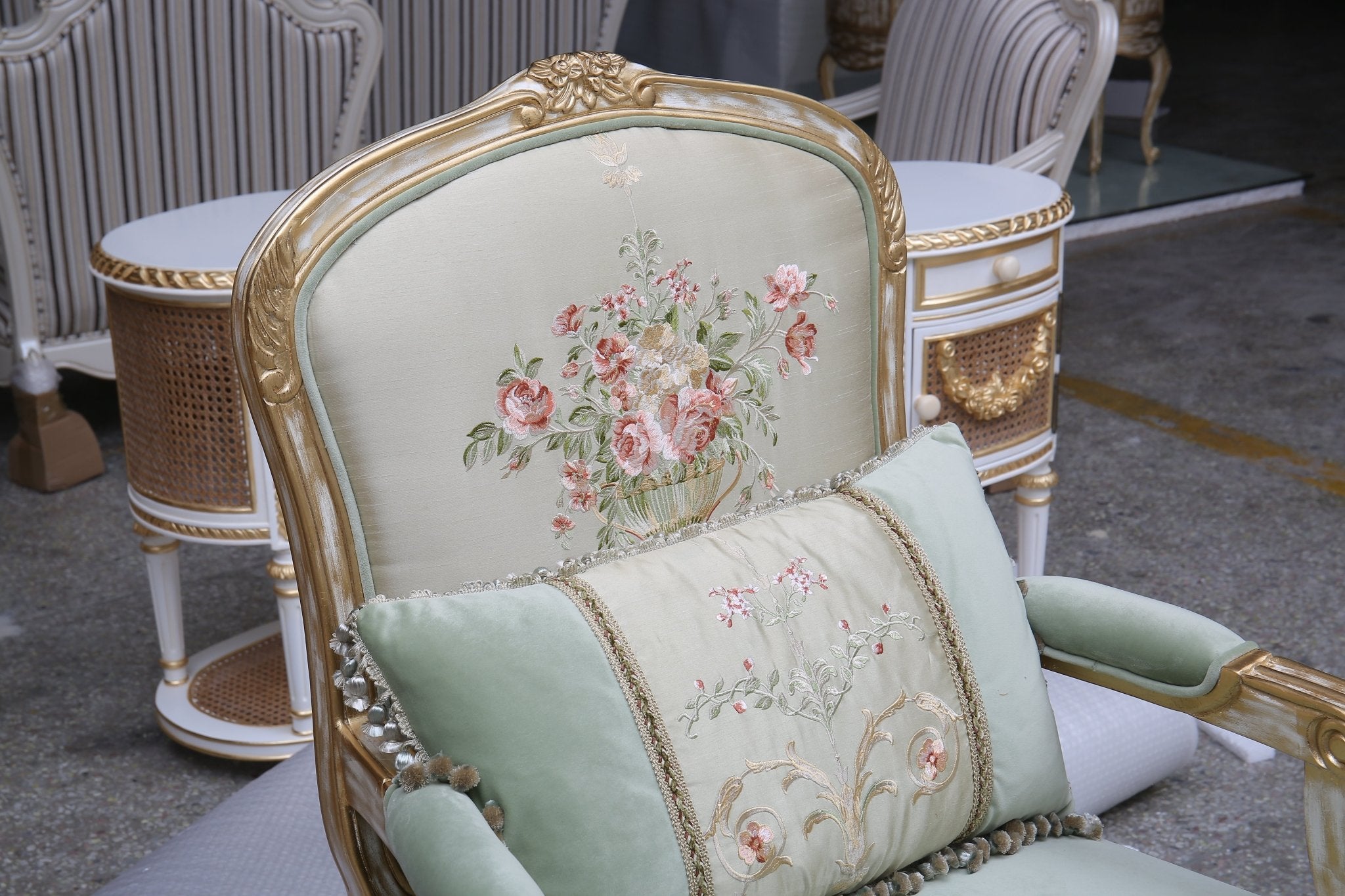 French Armchair A - 003 - RITONG HOME Furnishing