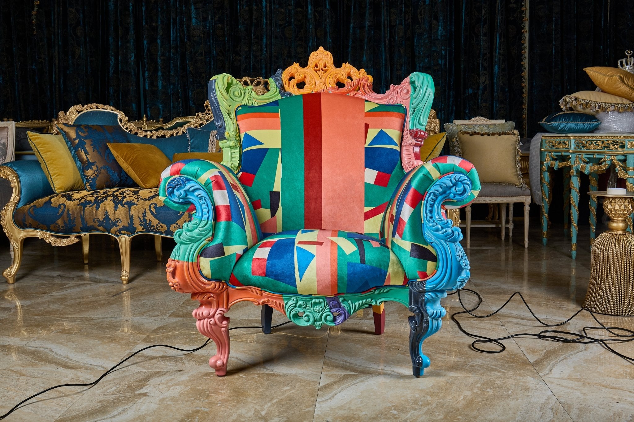 French Armchair A - 2402 - RITONG HOME Furnishing