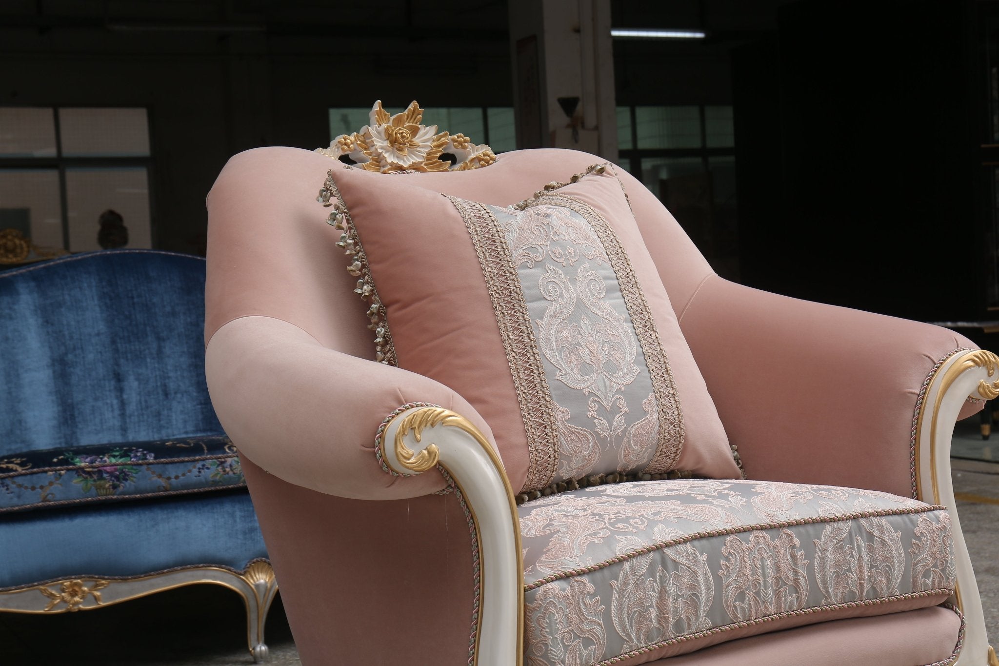 French Armchair C - 1162 - 1 - RITONG HOME Furnishing