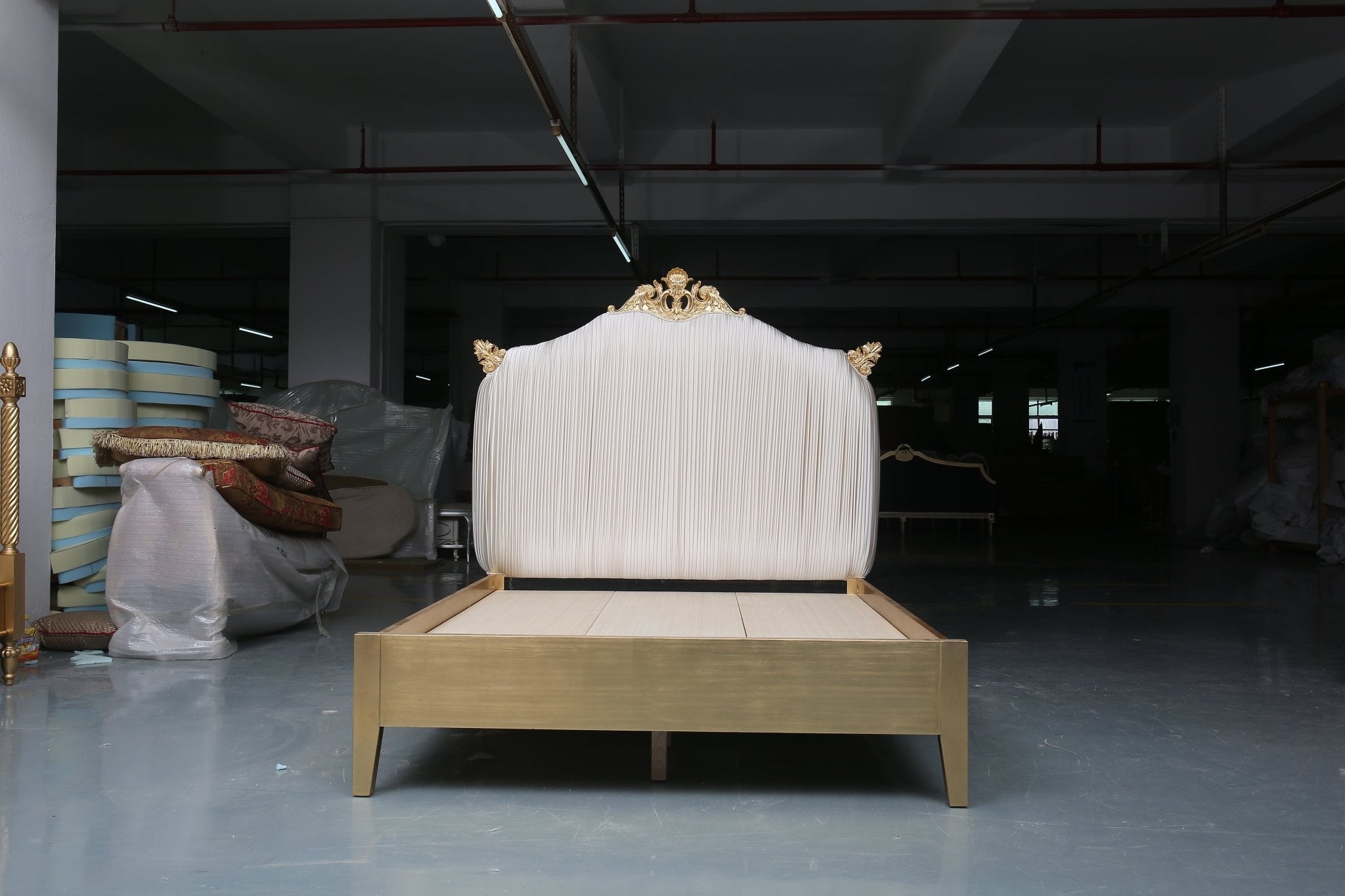 French Bed B - 026 - RITONG HOME Furnishing