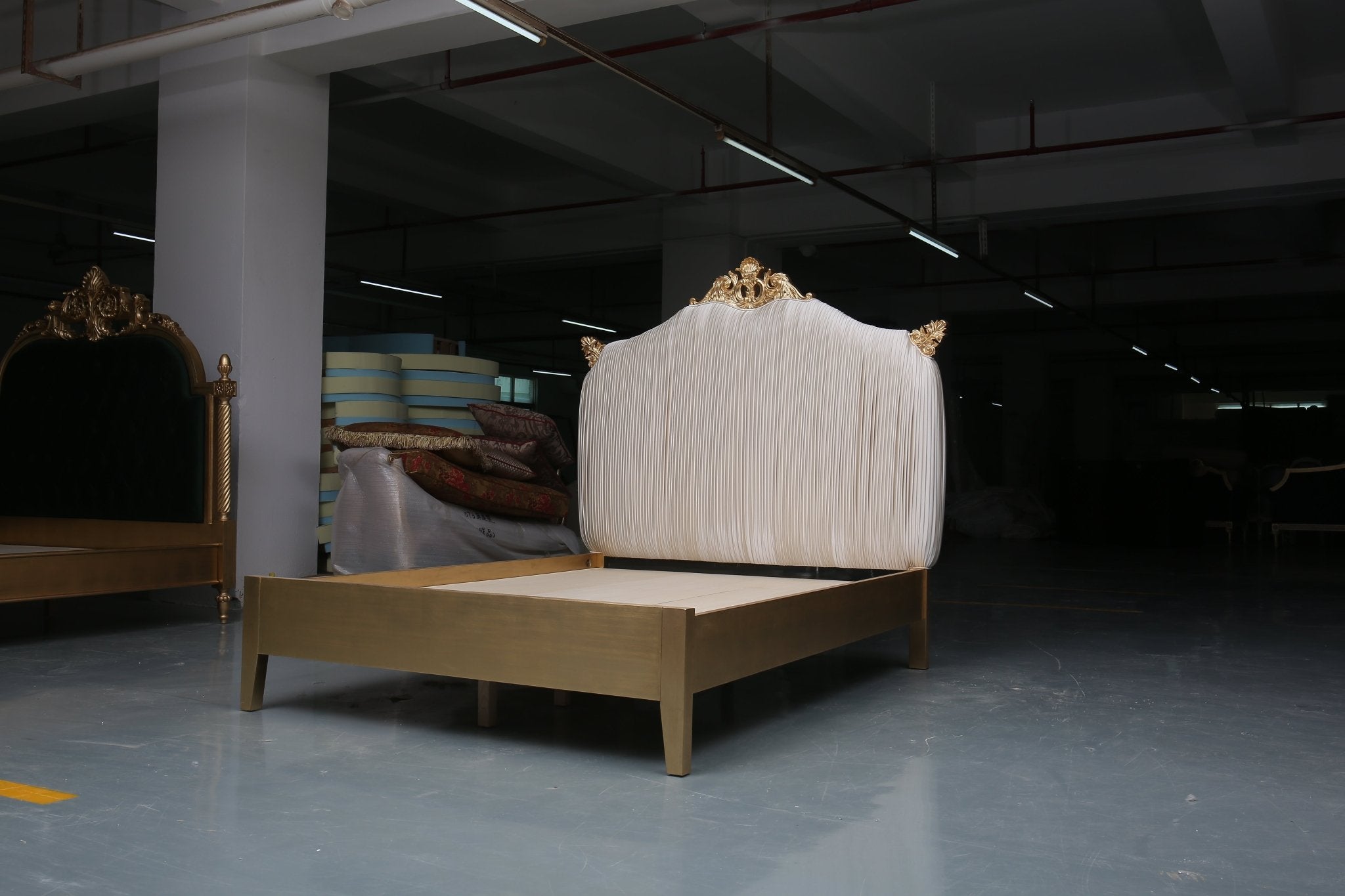 French Bed B - 026 - RITONG HOME Furnishing