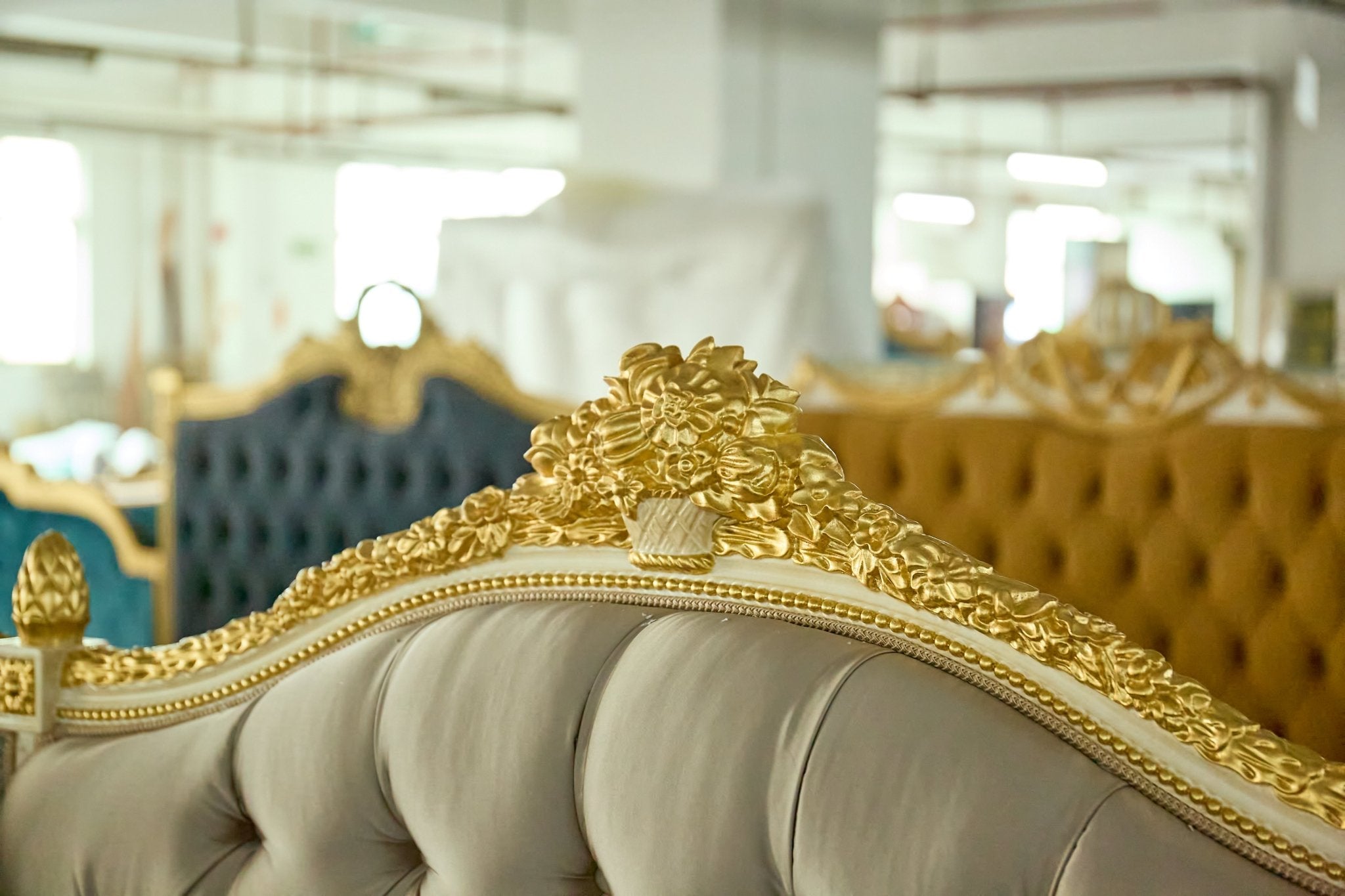 French Bed B - 041 - 1 - RITONG HOME Furnishing