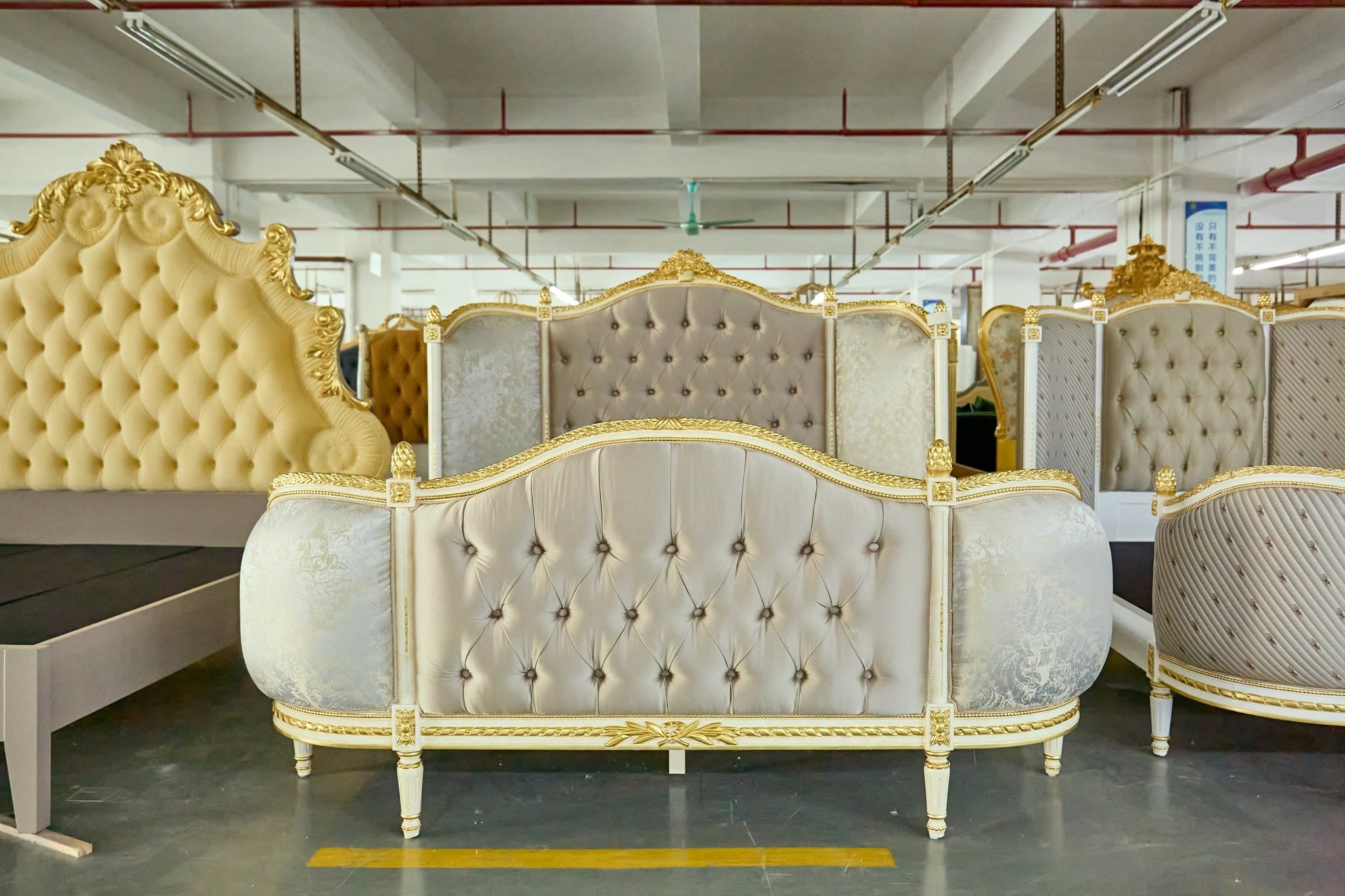 French Bed B - 041 - 1 - RITONG HOME Furnishing