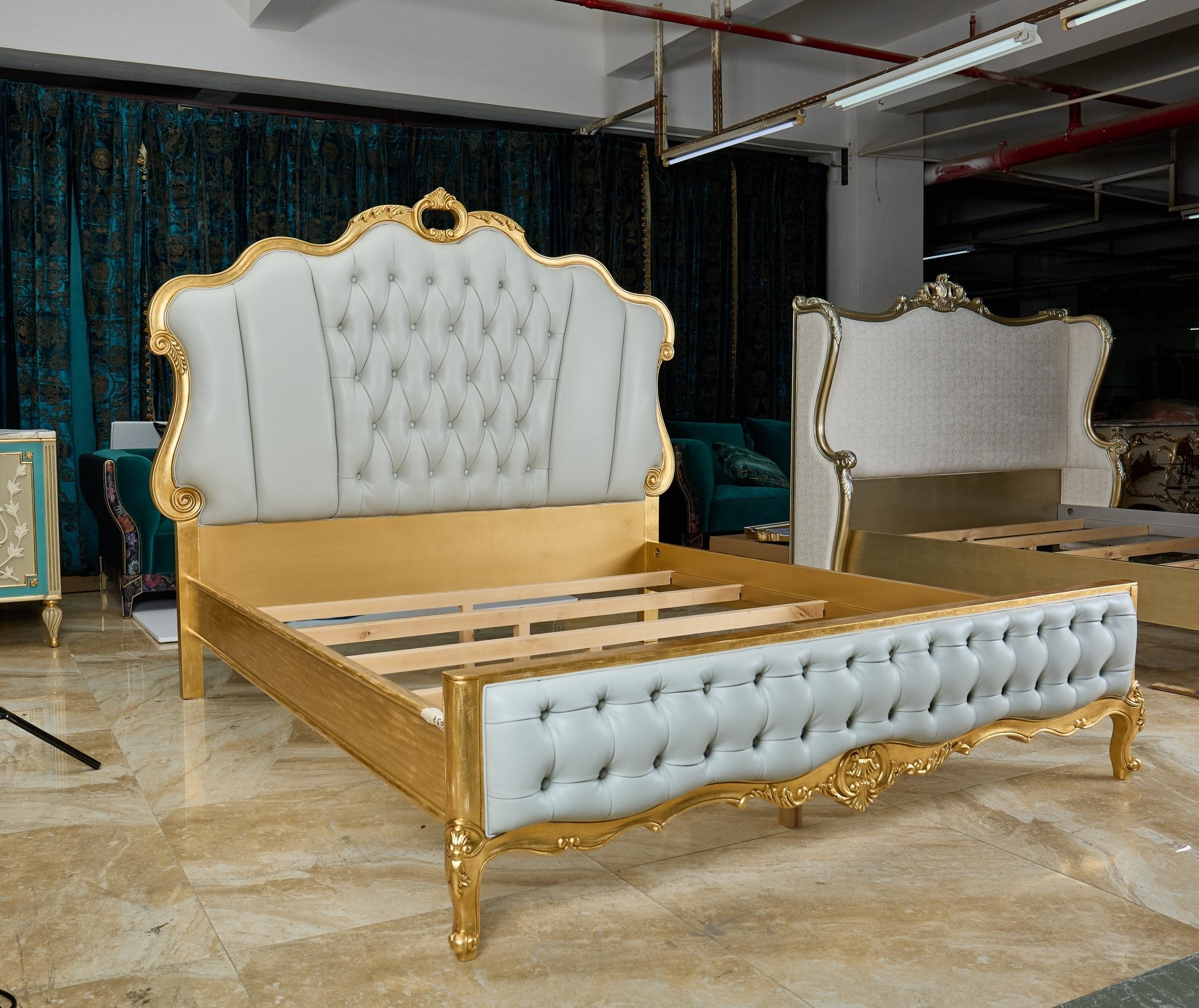 French Bed B - 052 - 1 - RITONG HOME Furnishing