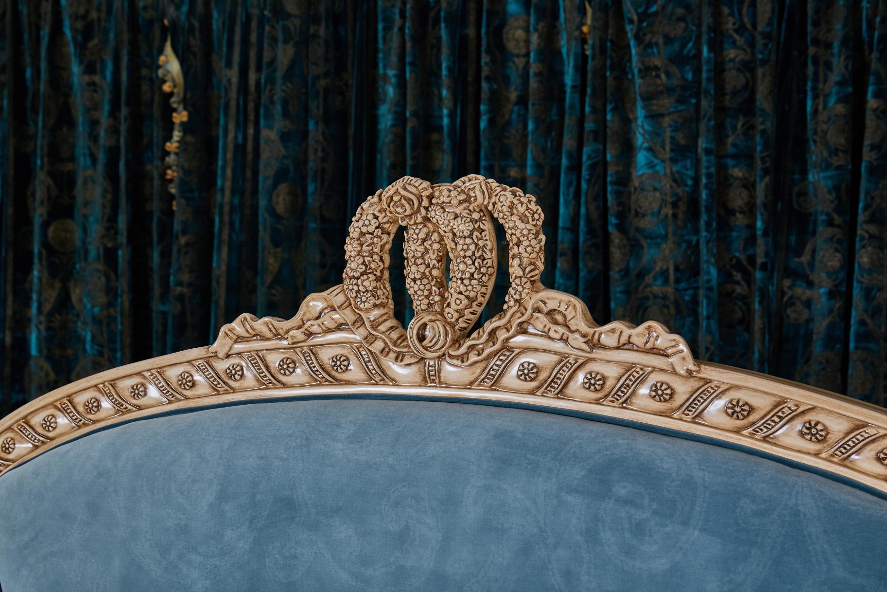 French Bed B - 087 - RITONG HOME Furnishing