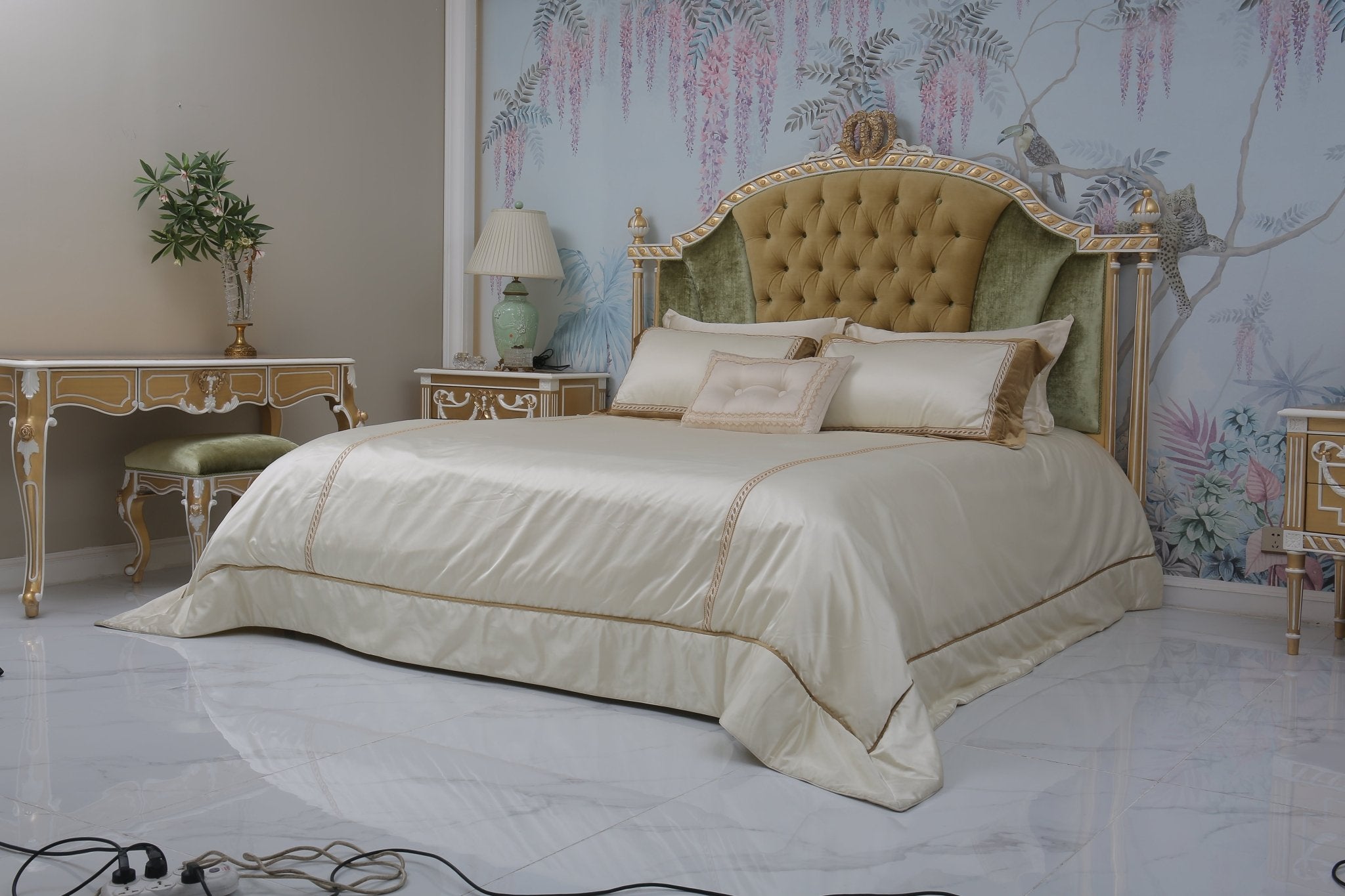 French Bed B - 087 - RITONG HOME Furnishing