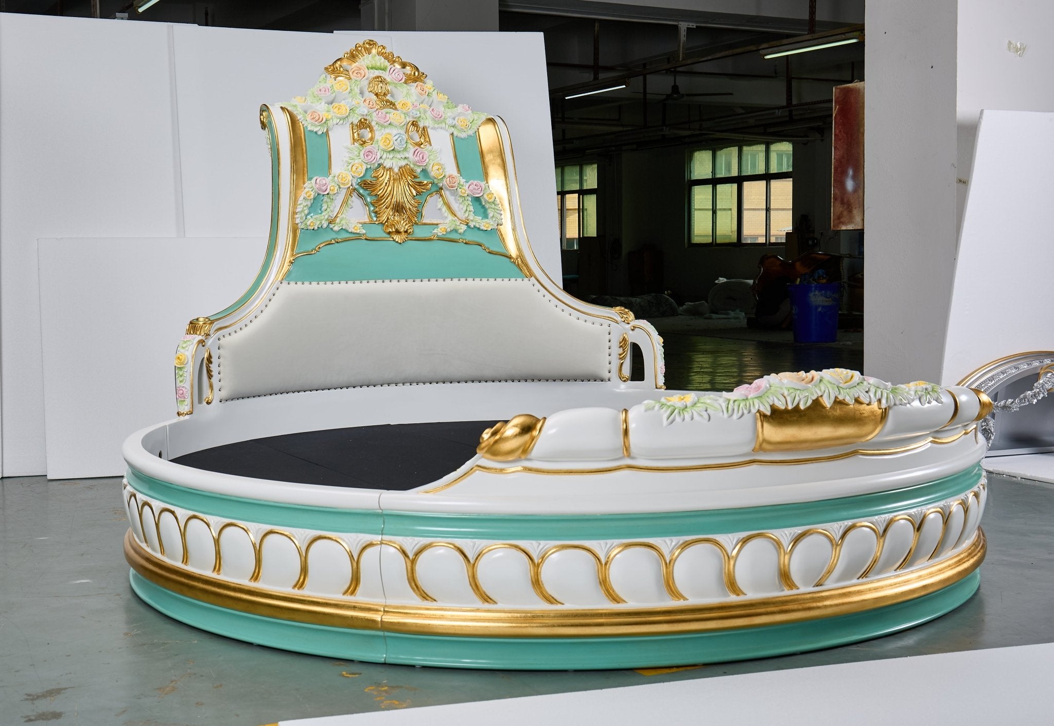 French Bed B - 2408 - RITONG HOME Furnishing