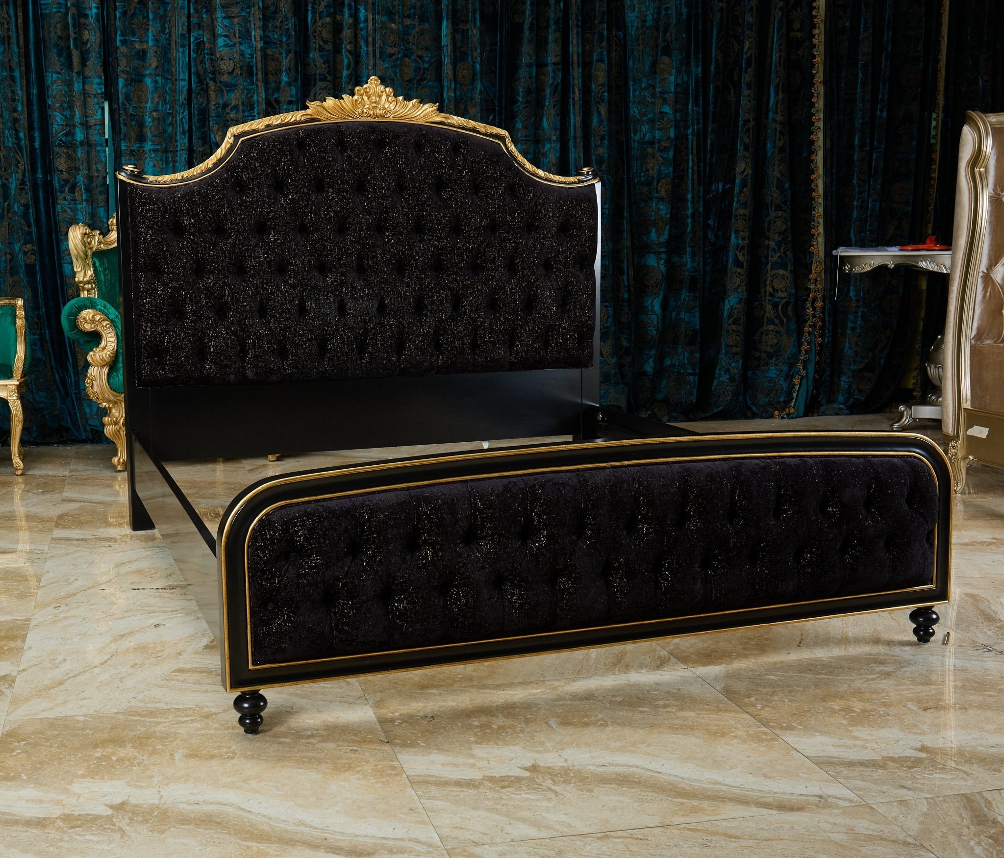 French Bed B - 2503 - RITONG HOME Furnishing