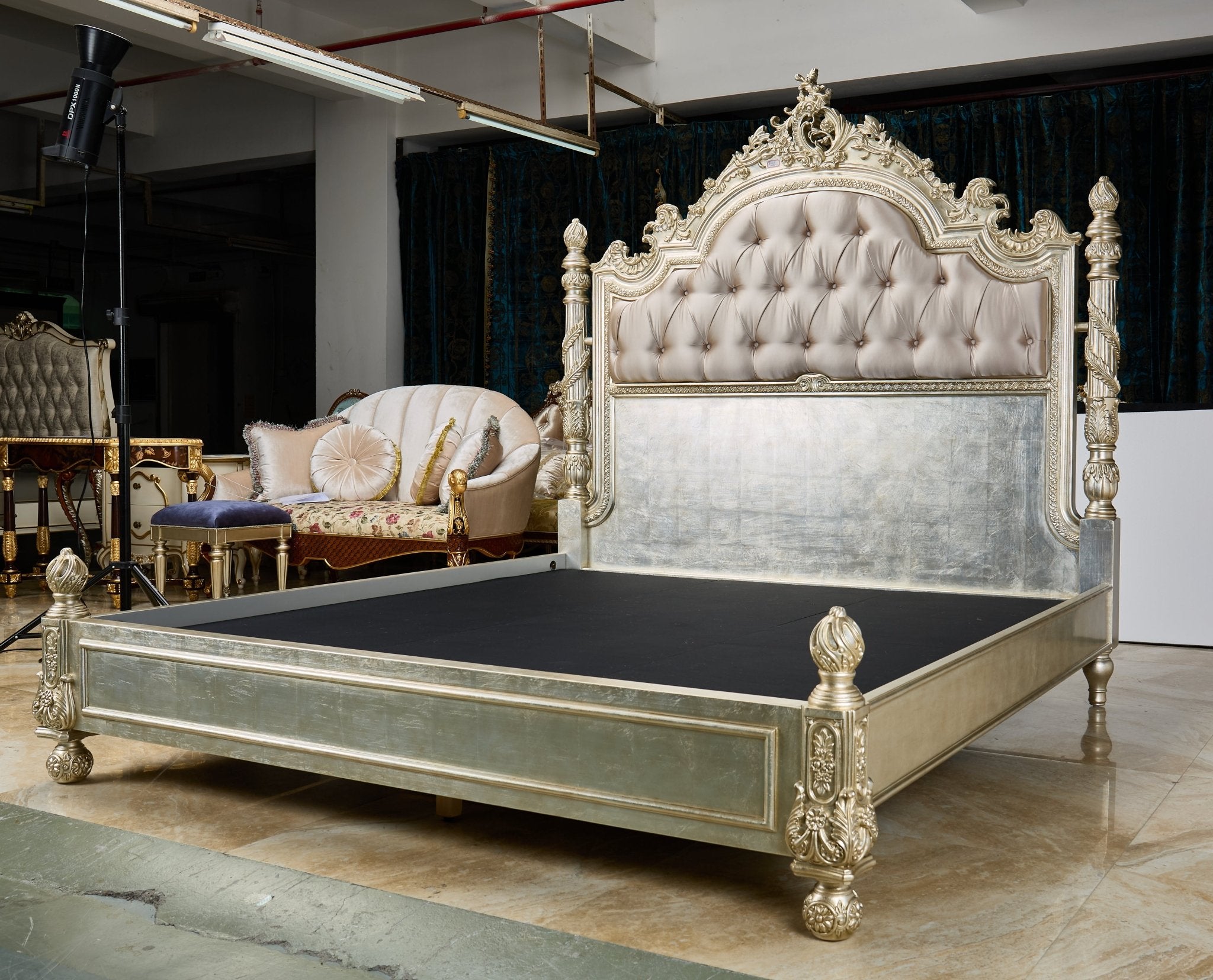 French Bed B - 27 - RITONG HOME Furnishing