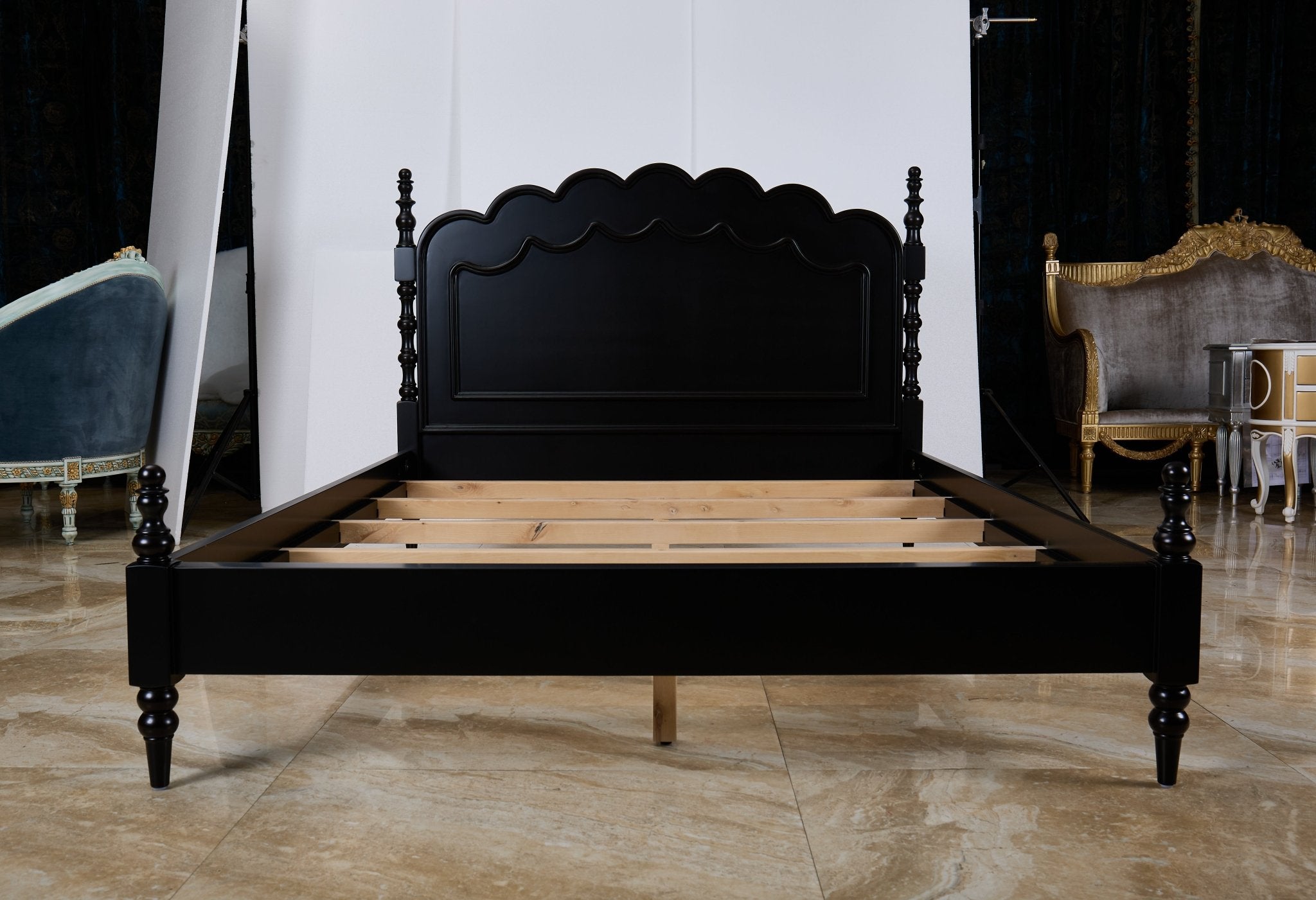 French Bed B - 695 - RITONG HOME Furnishing