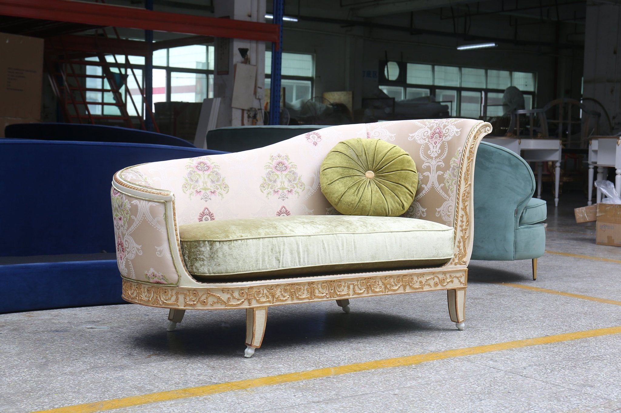 French Chaise Lounge S - 0041 - RITONG HOME Furnishing