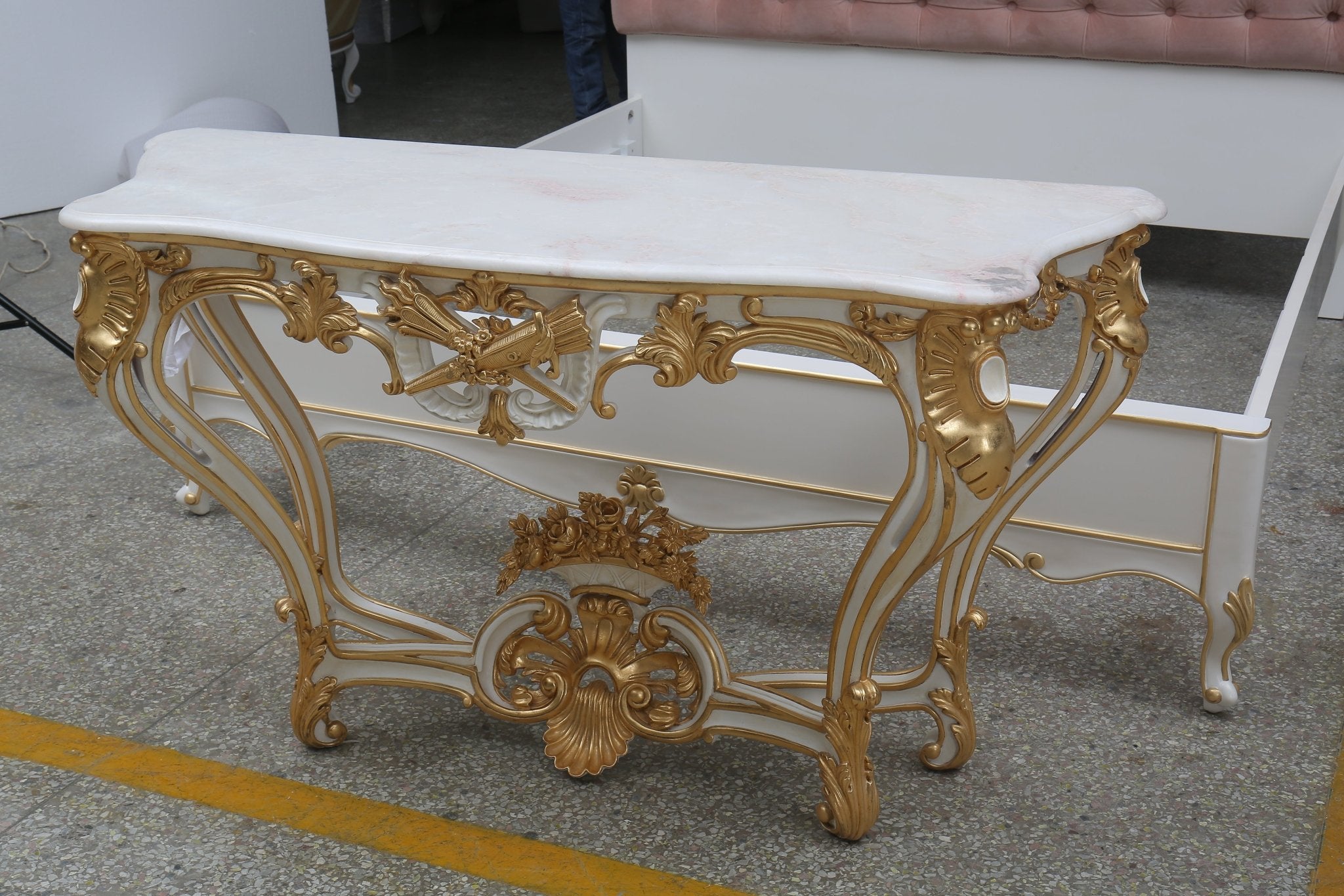 French Console Table CS - 0043 - RITONG HOME Furnishing