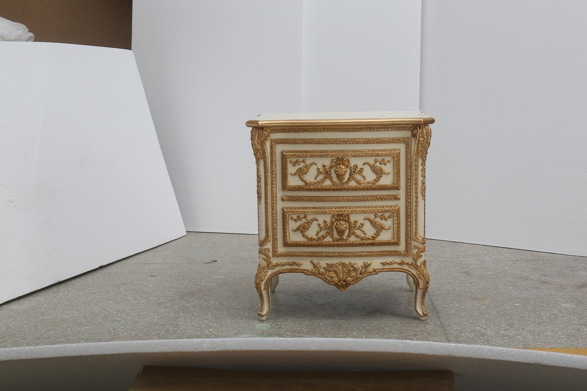 French Nightstand N - 0048 - RITONG HOME Furnishing