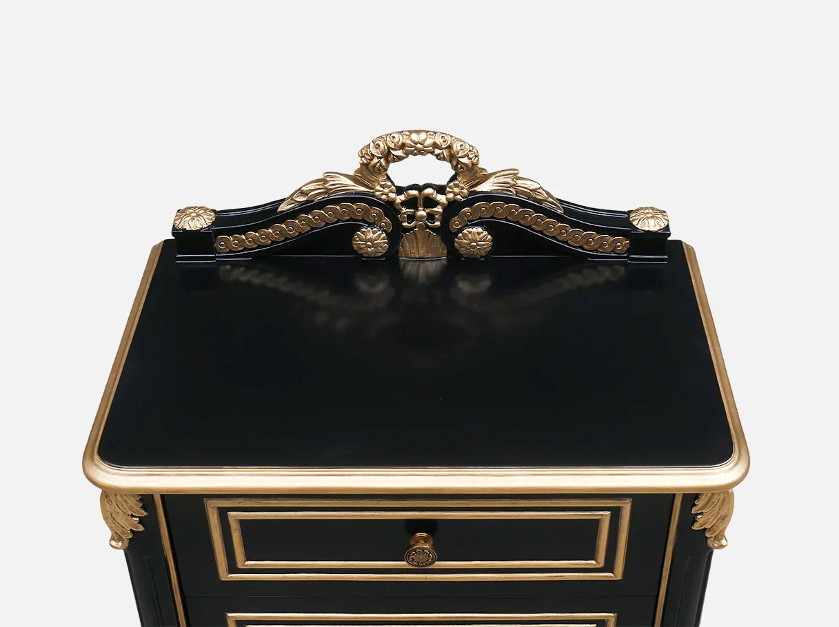 French Nightstand N - 077 - RITONG HOME Furnishing