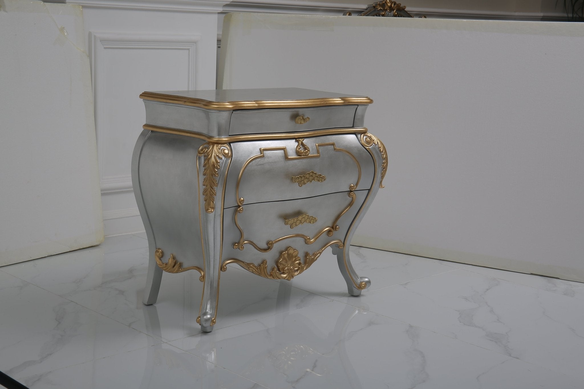 French Nightstand N - 086 - RITONG HOME Furnishing