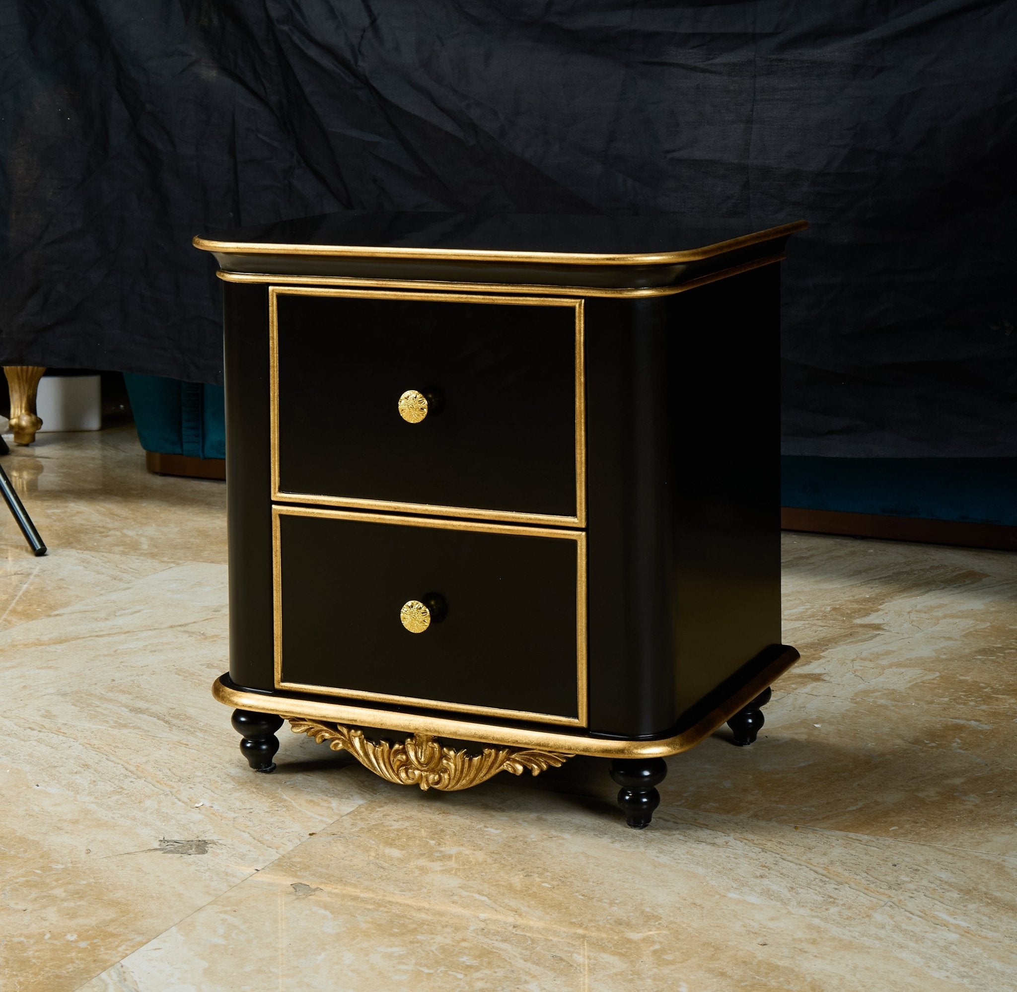 French Nightstand N - 2504 - RITONG HOME Furnishing