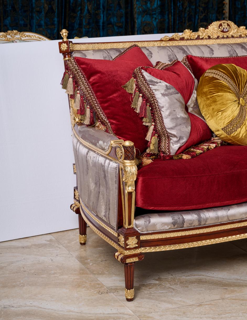 French Sofa S - 1129 - 3 - RITONG HOME Furnishing