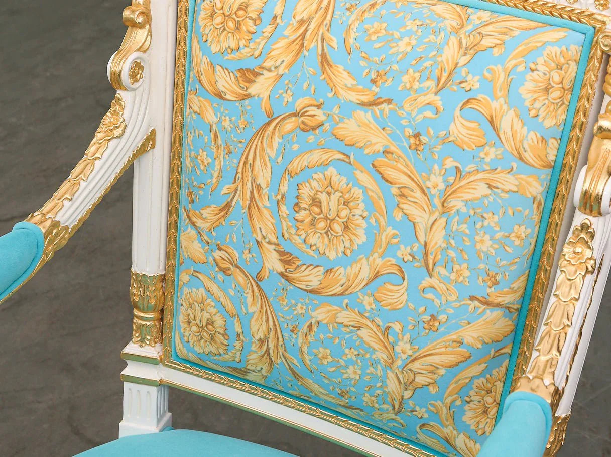 AC-001 high back dining chair seat detail: Premium velvet texture, high-resilience foam – ideal for high end furniture