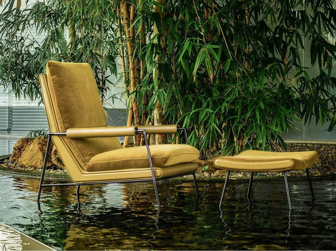 Art Deco Chair MA-2986: Luxury Comfort for Bedroom & Garden - RITONG HOME Furnishing