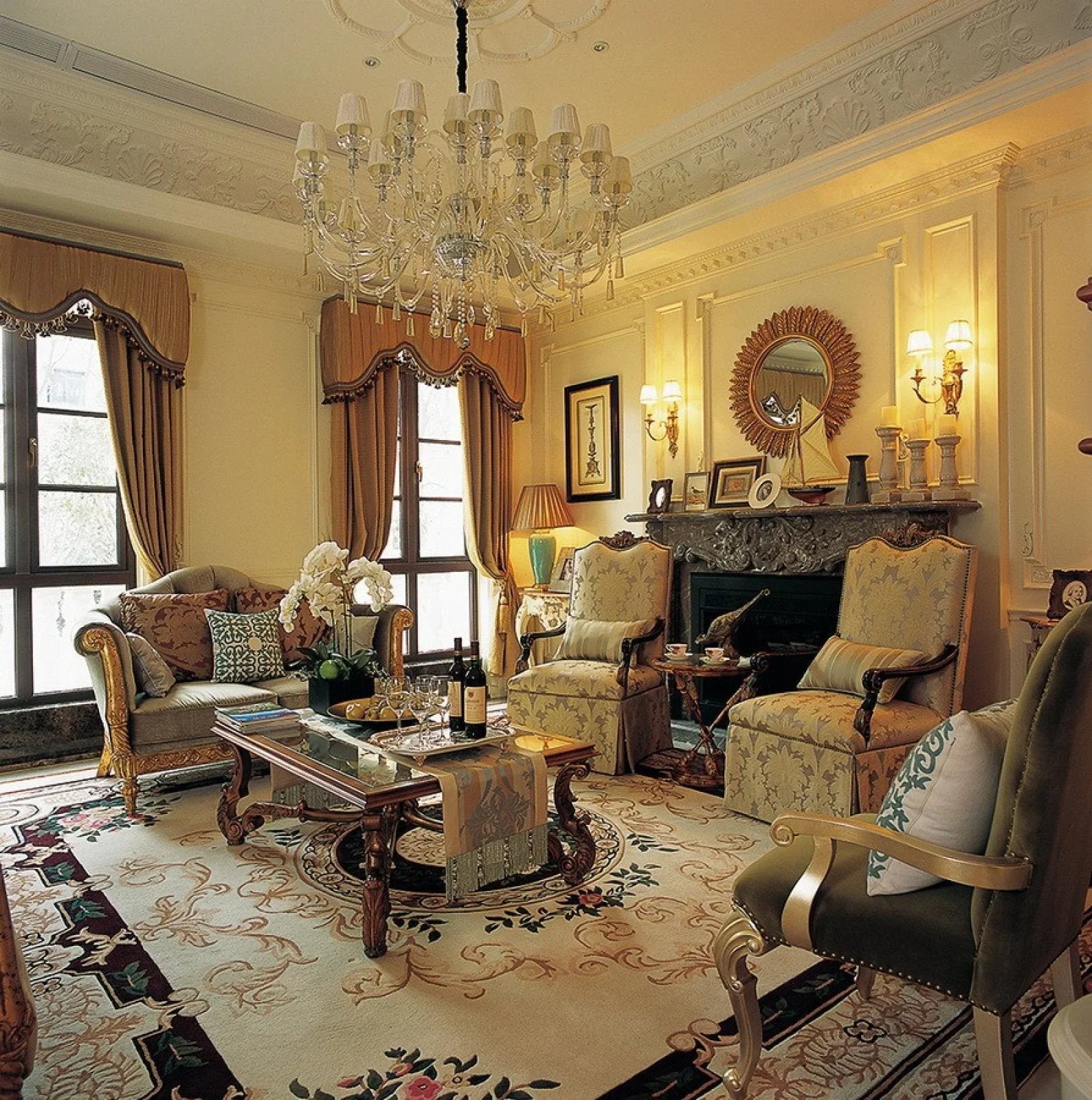 Elegant Fusion: Ritong Furnishing Elevates Zhuji Villa with Premium Bedroom Bench & High End Furniture - RITONG HOME Furnishing