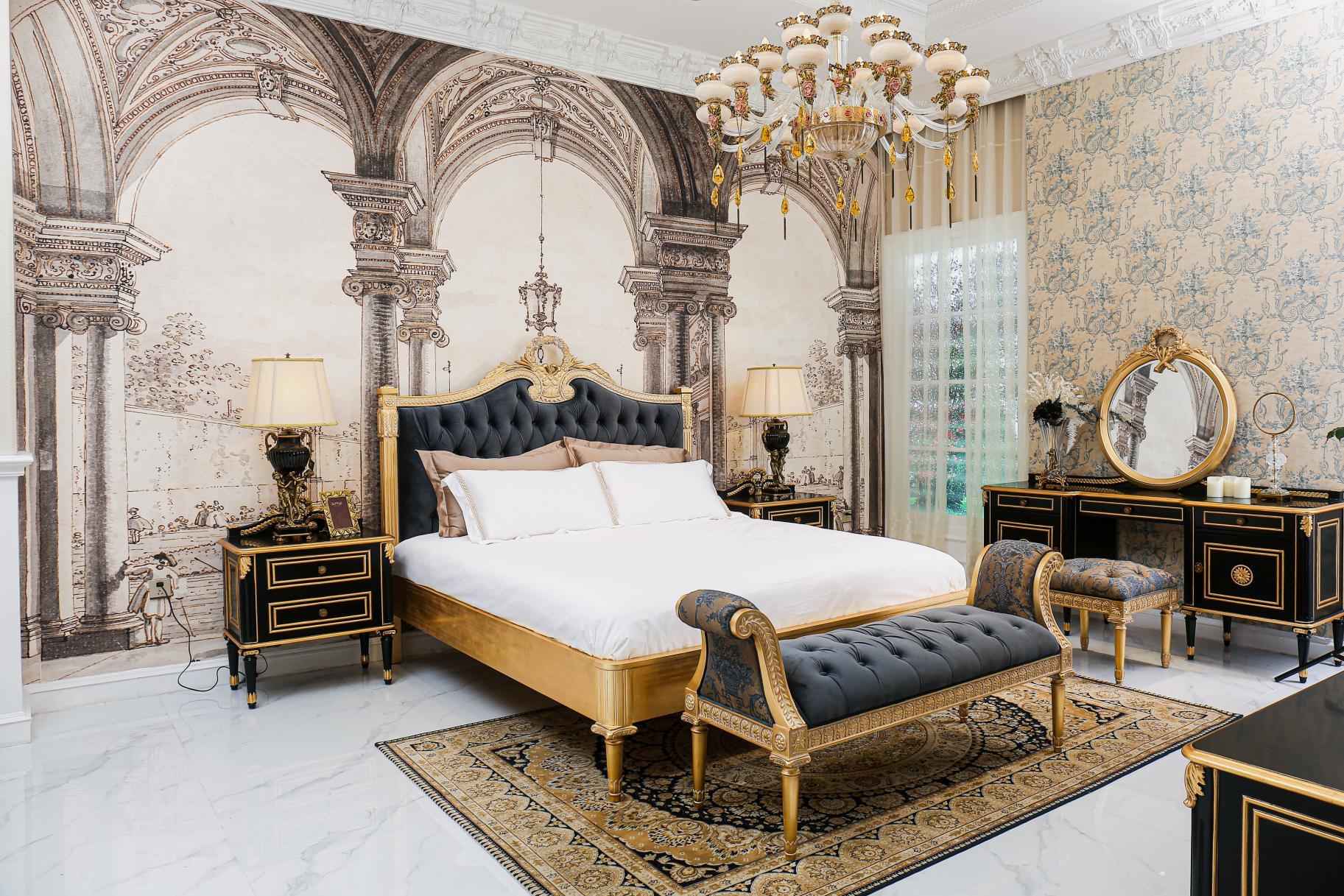 End of Bed Bench: The Key to Shaping a French Bedroom Suite - RITONG HOME Furnishing