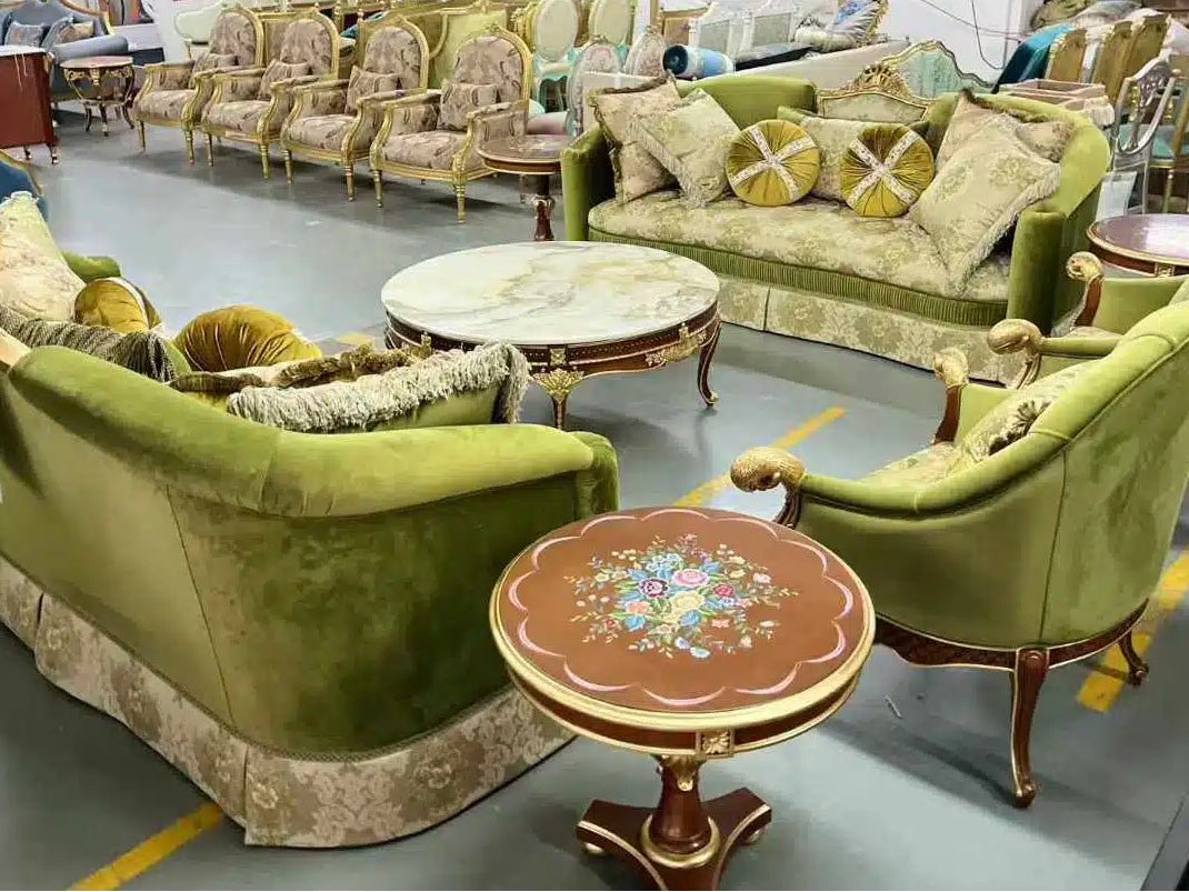 Finished French Luxury: The Art of Our Factory’s Ready-to-Deliver Pieces - RITONG HOME Furnishing