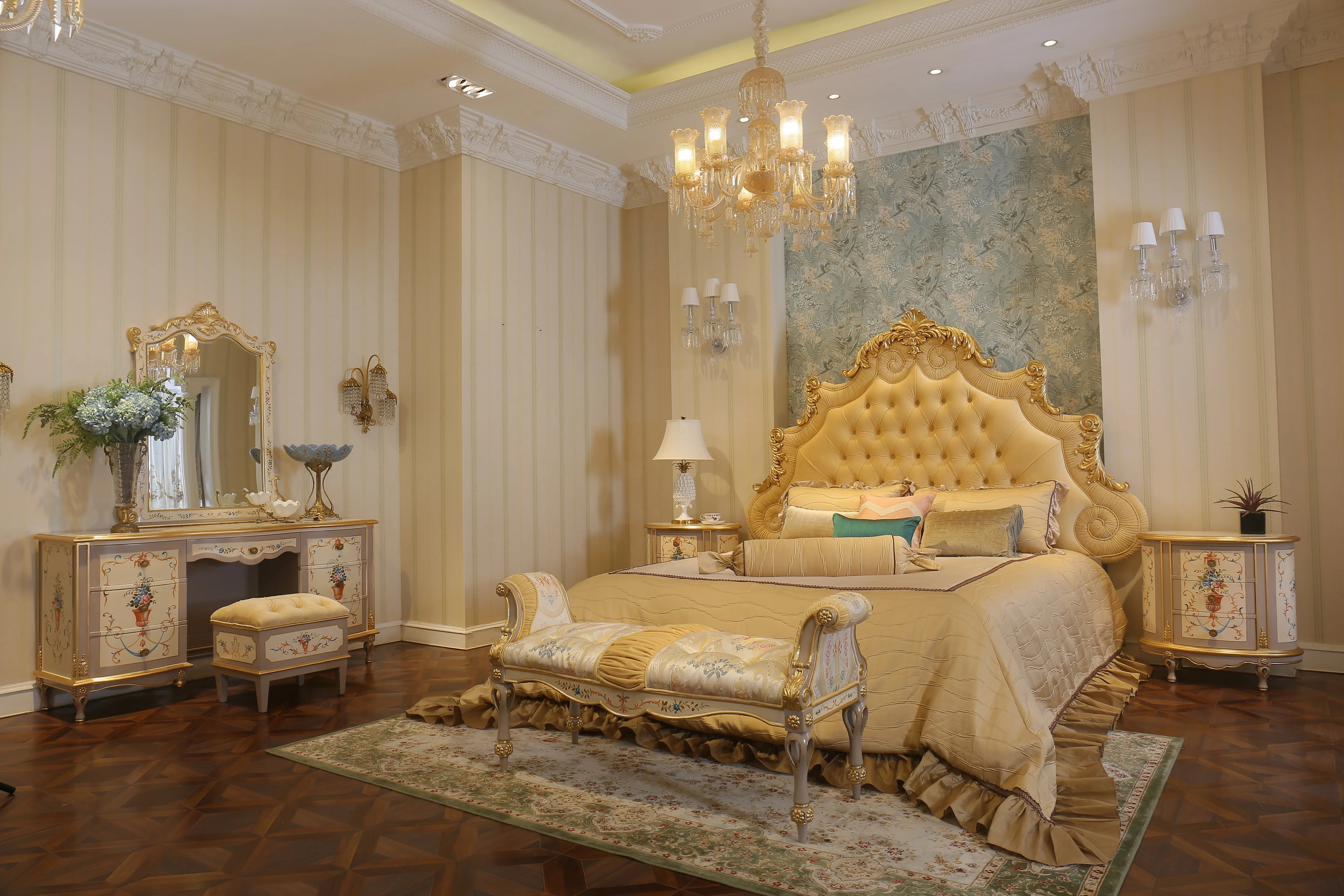 Luxury Bedroom Furniture Sets with French Elegance - RITONG HOME Furnishing