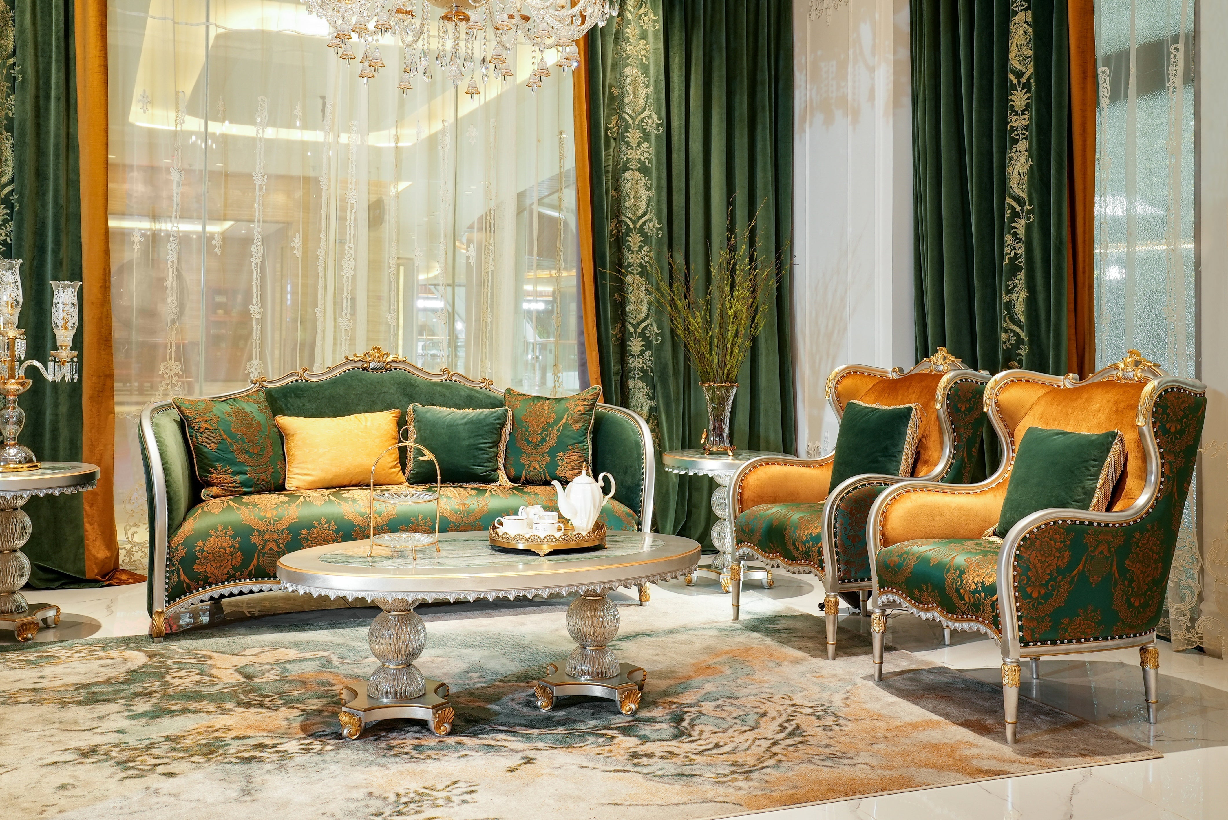 Luxury French Furniture Set: A Unified Retreat of Opulence - RITONG HOME Furnishing