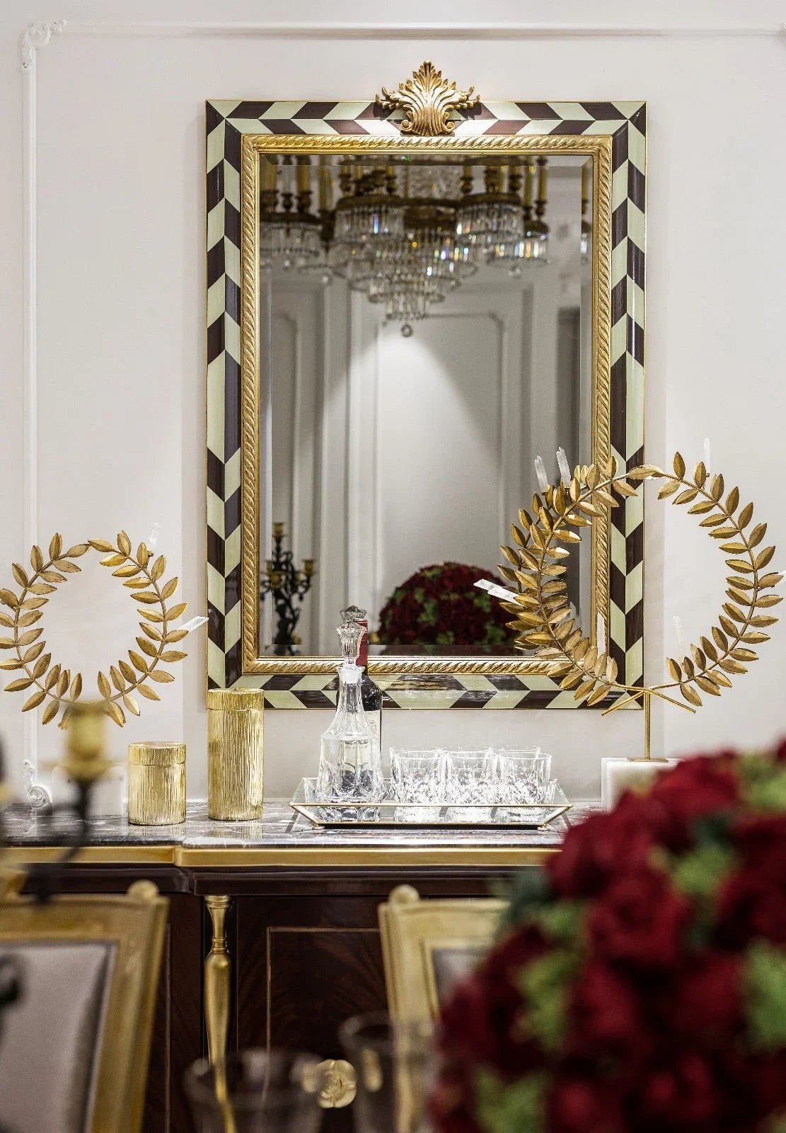 Ritong Furnishing Elevates Xi'an Villa with Exquisite Entryway Table Decor & Luxury Sofas - RITONG HOME Furnishing