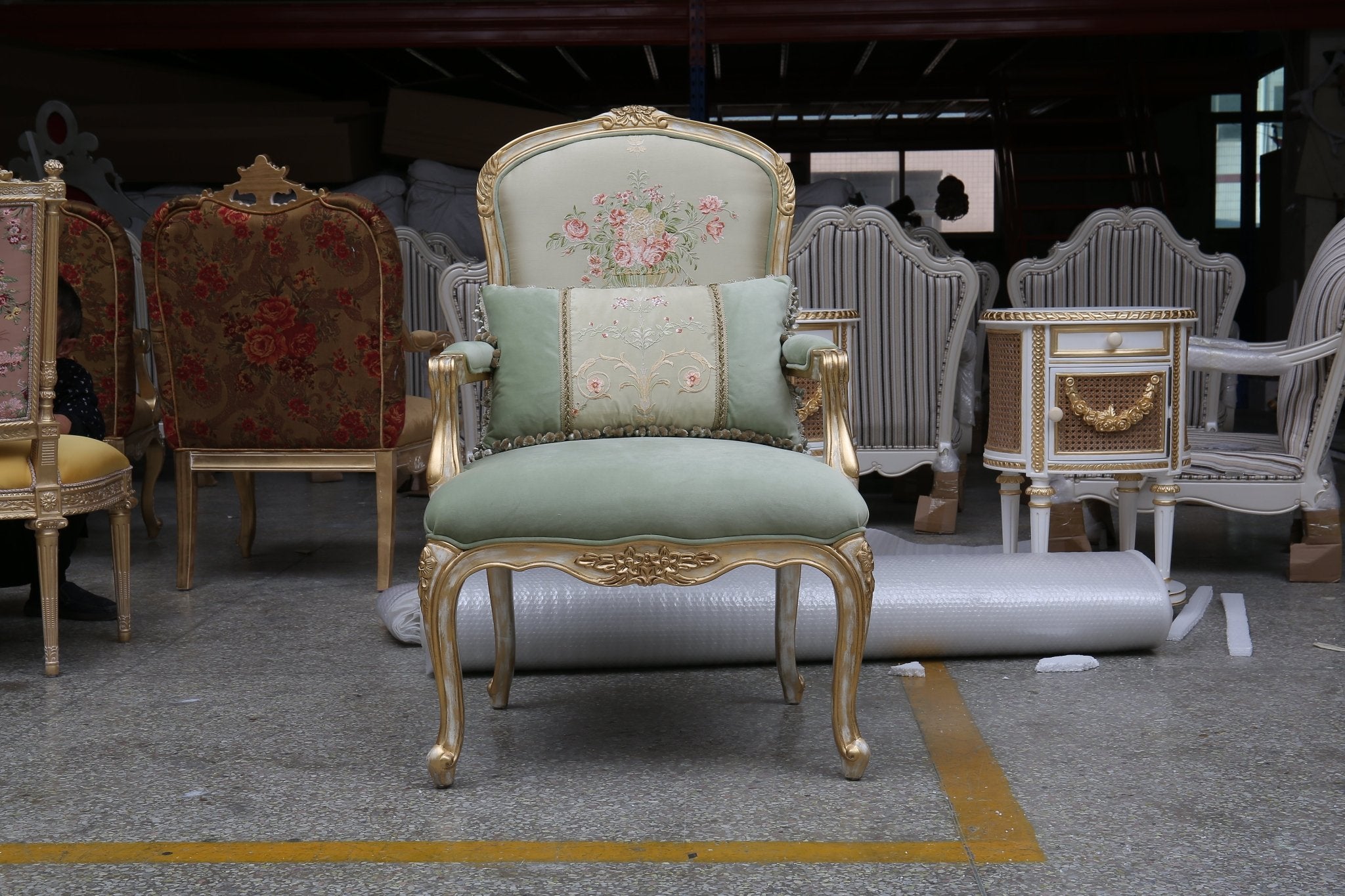French Armchair A - 003 - RITONG HOME Furnishing