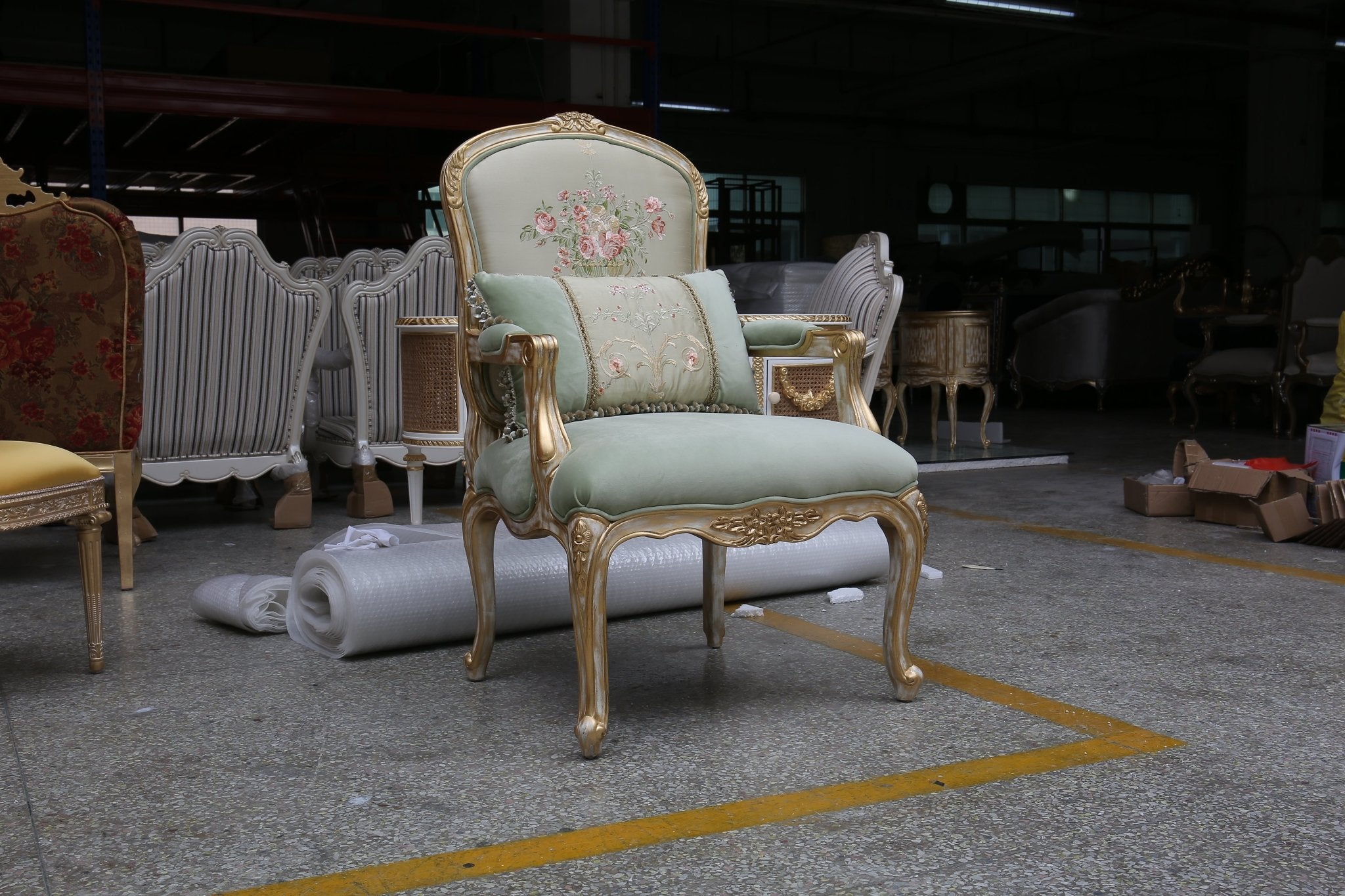 French Armchair A - 003 - RITONG HOME Furnishing