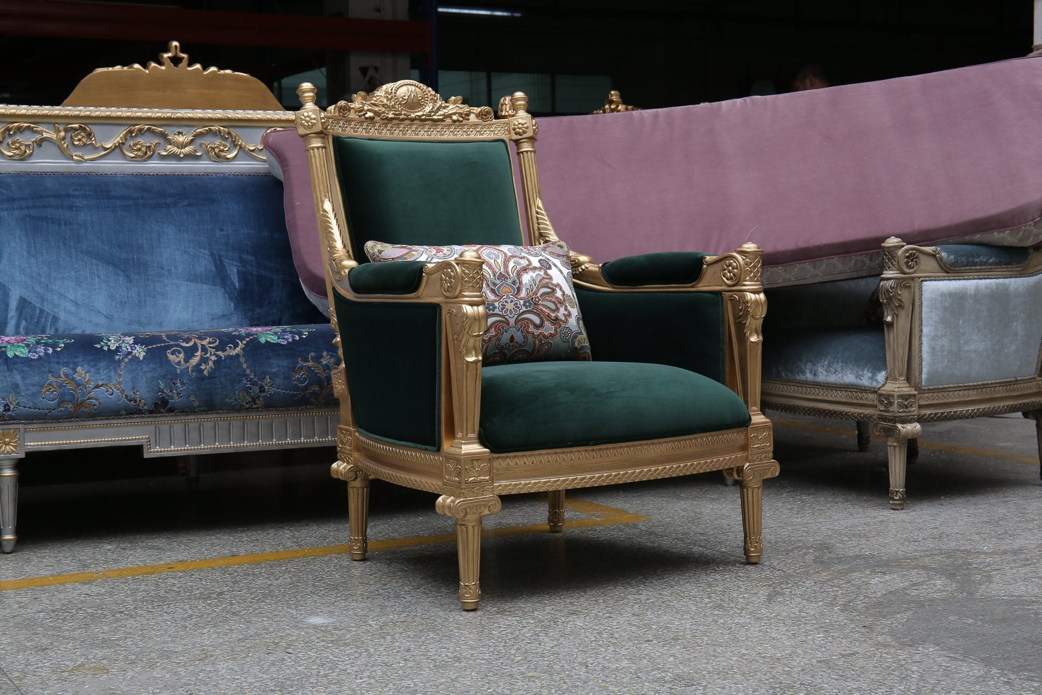 French Armchair A - 339 - RITONG HOME Furnishing