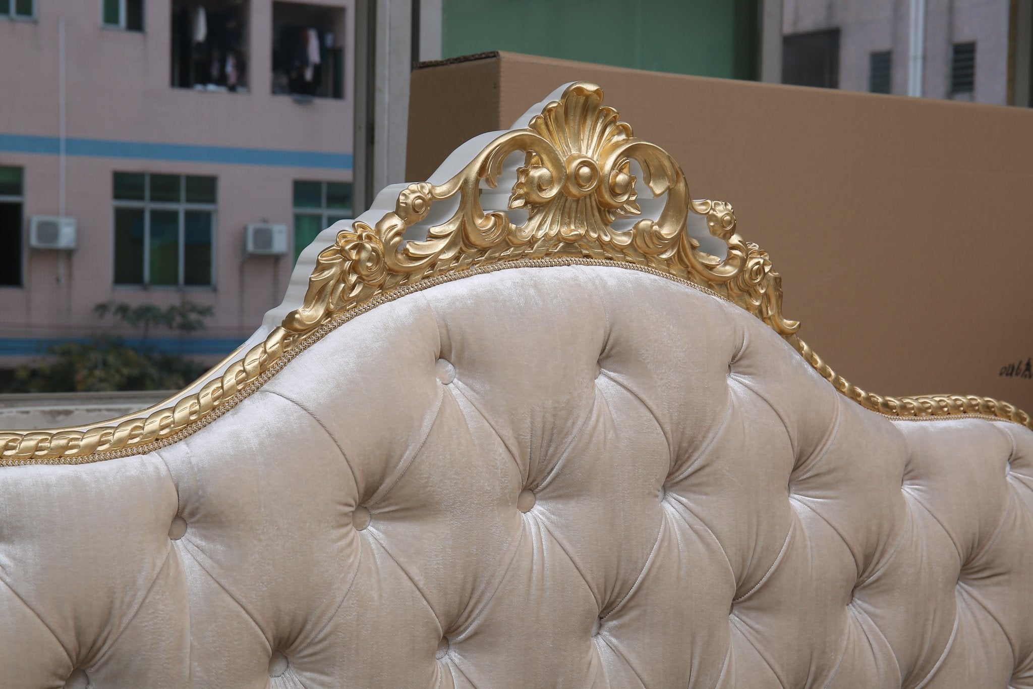 French Bed B - 046 - RITONG HOME Furnishing