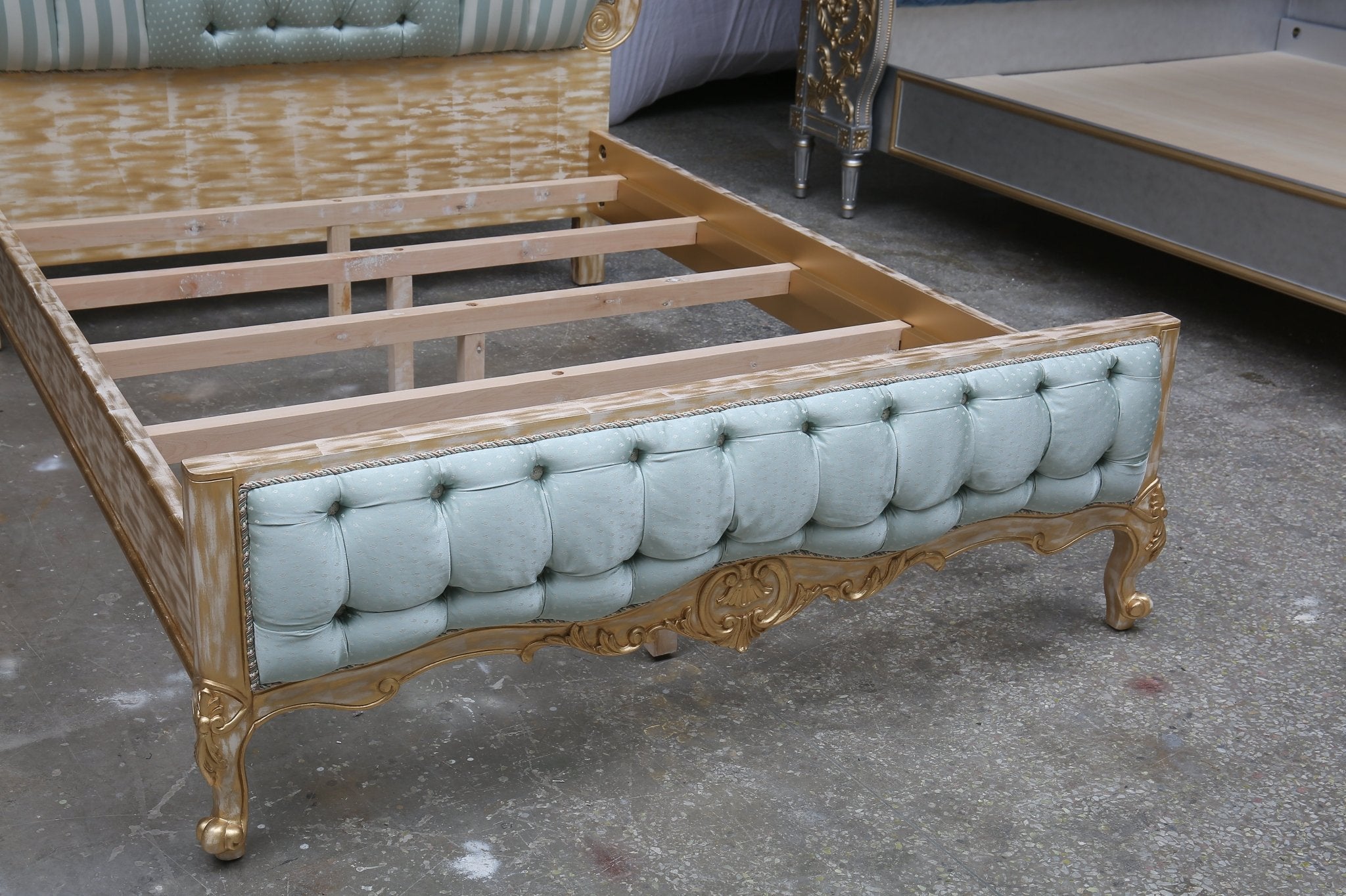 French Bed B - 052 - RITONG HOME Furnishing