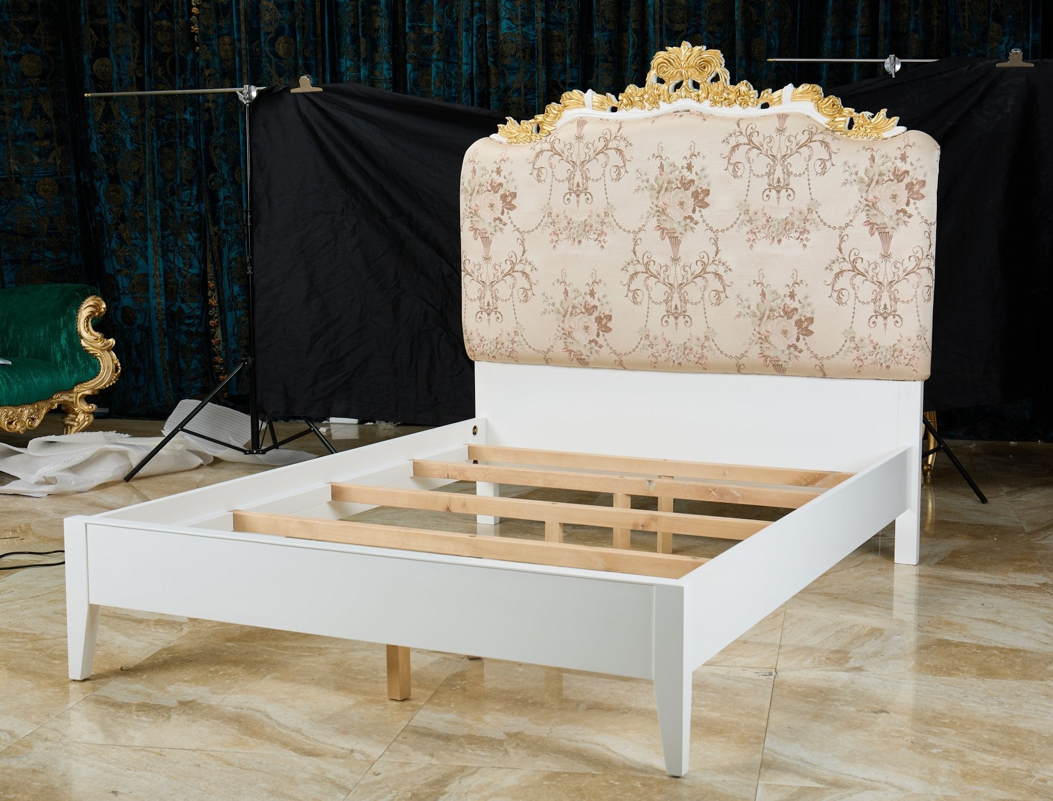 French Bed B - 067 - 1 - RITONG HOME Furnishing