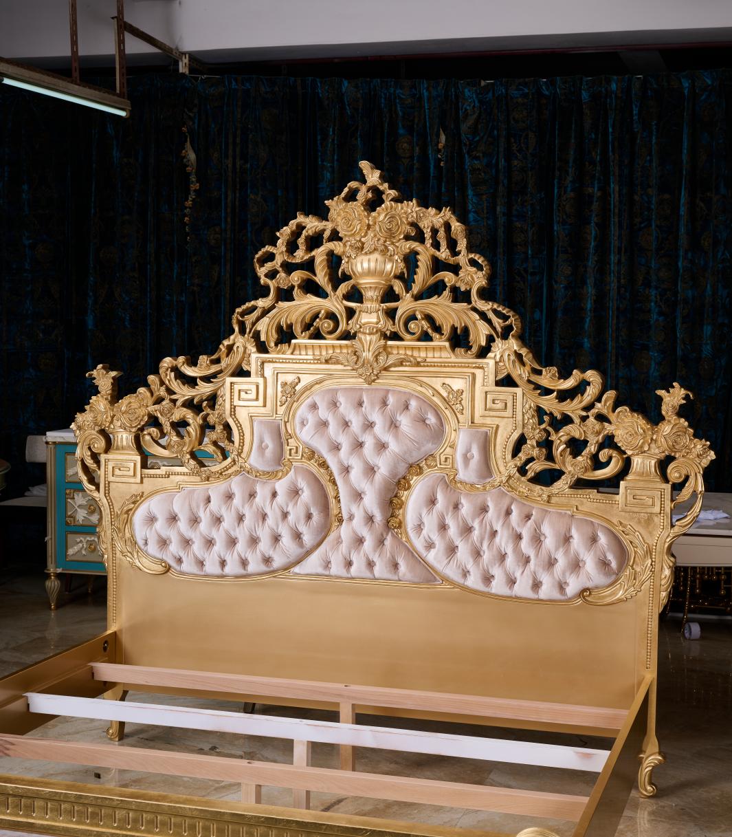 French Bed B - 080 - RITONG HOME Furnishing