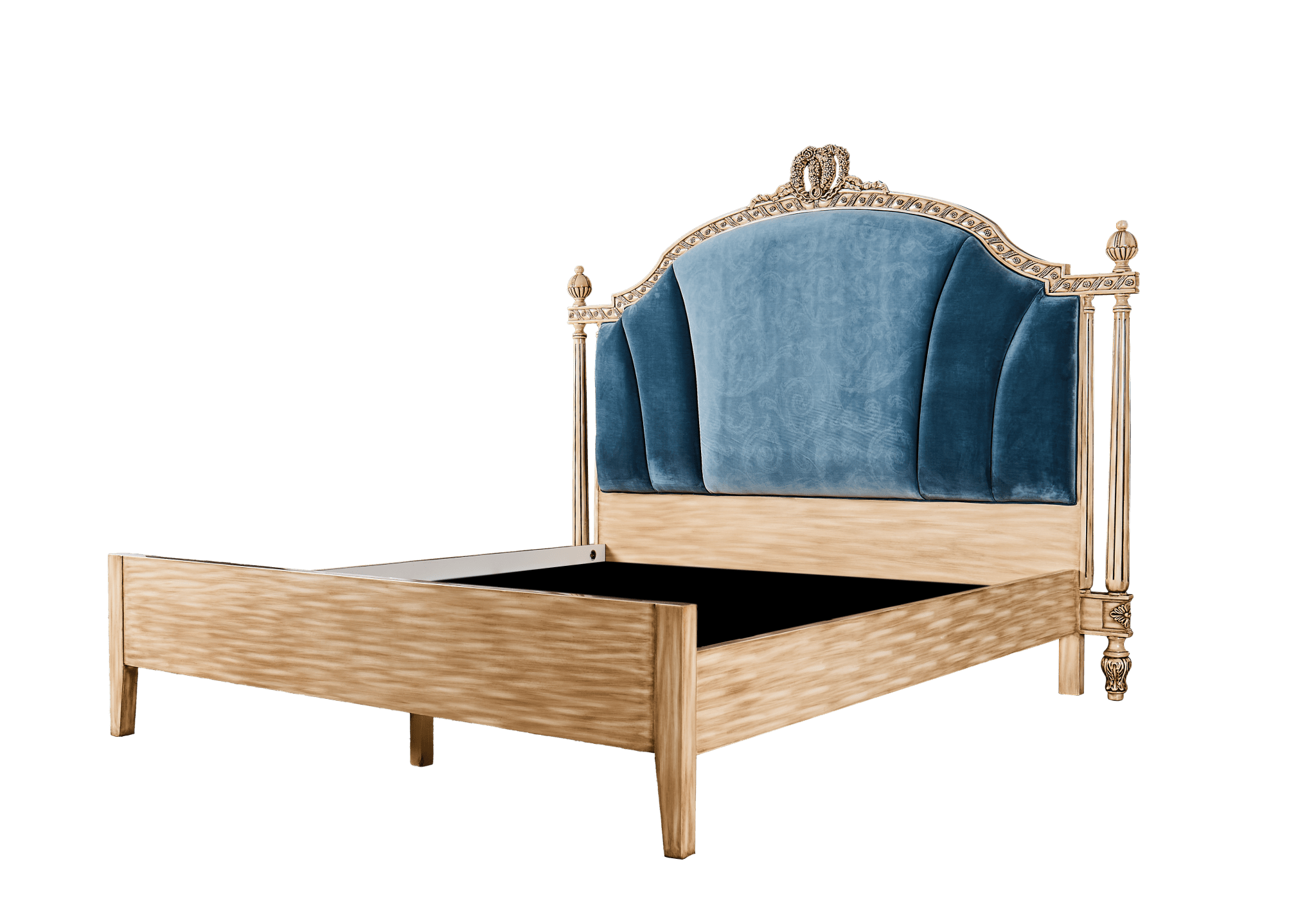 French Bed B - 087 - RITONG HOME Furnishing