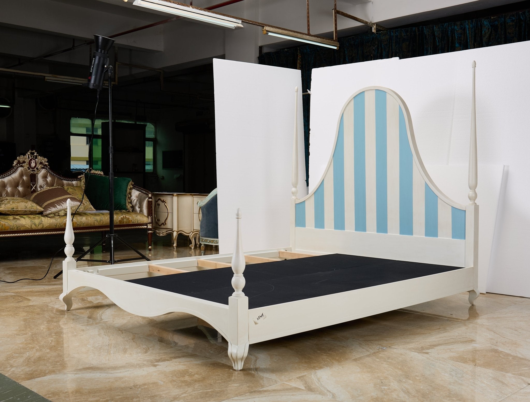 French Bed B - 2501 - RITONG HOME Furnishing