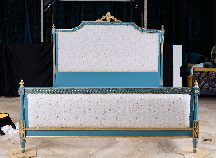 French Bed B - 2502 - RITONG HOME Furnishing